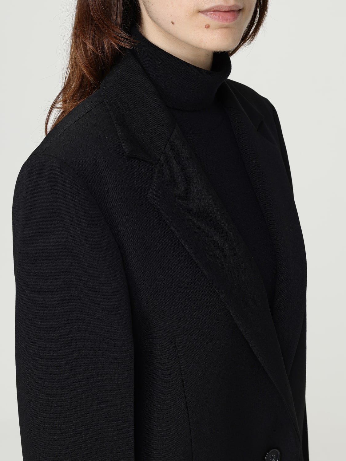 TOTEME COAT: Coat woman Toteme, Black - Img 5