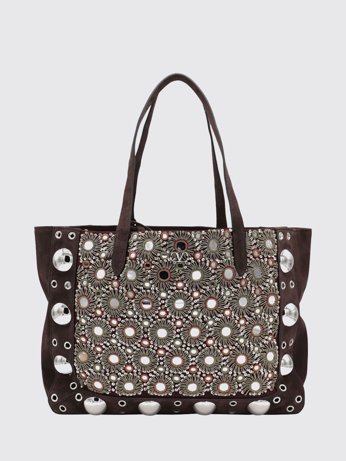 VALENTINO GARAVANI 斜挎包: 手袋 男士 Valentino Garavani, 烟草色 - Img 1