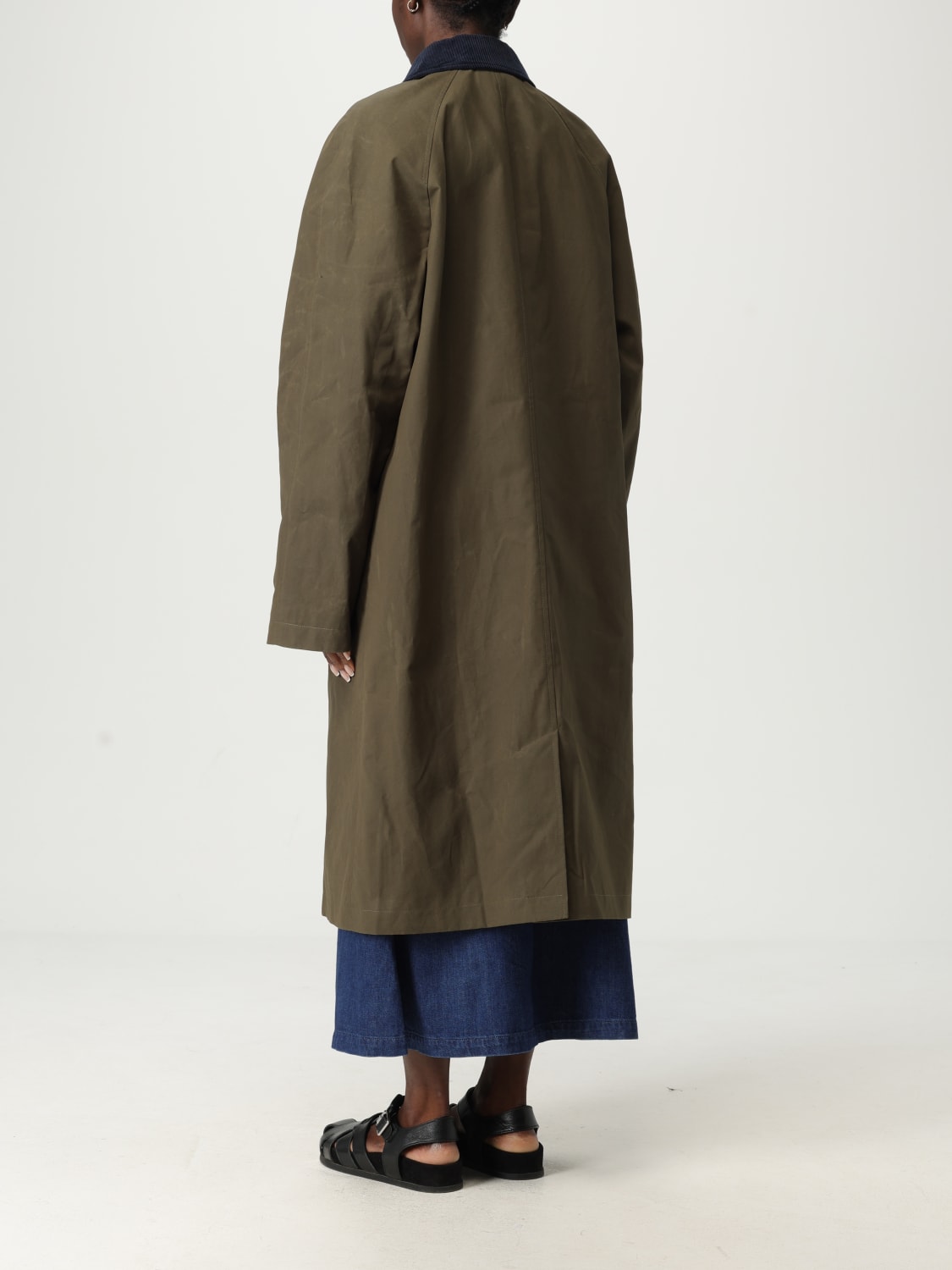 A.P.C. COAT: Coat woman A.P.C., Green - Img 3