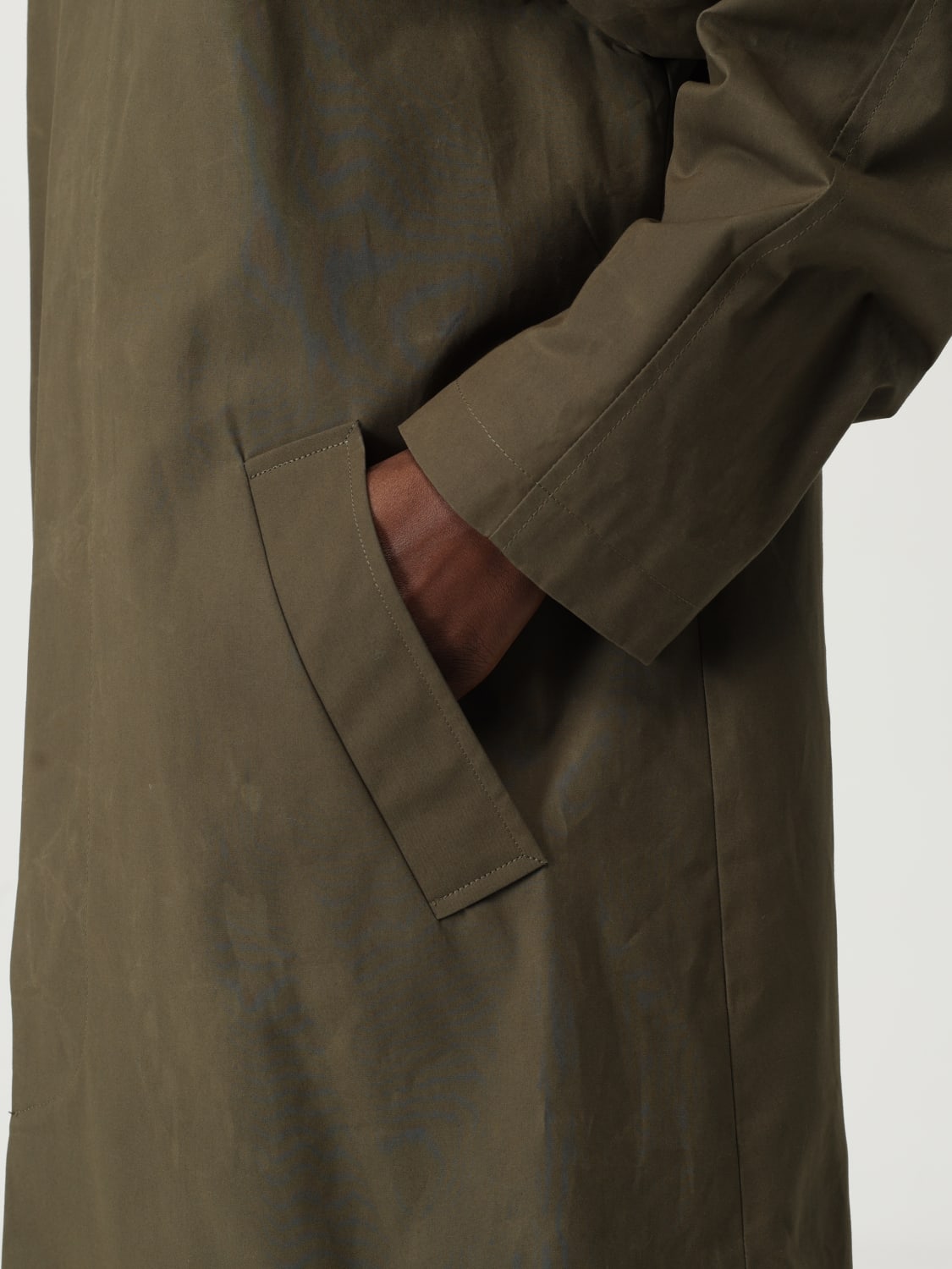 A.P.C. COAT: Coat woman A.P.C., Green - Img 4