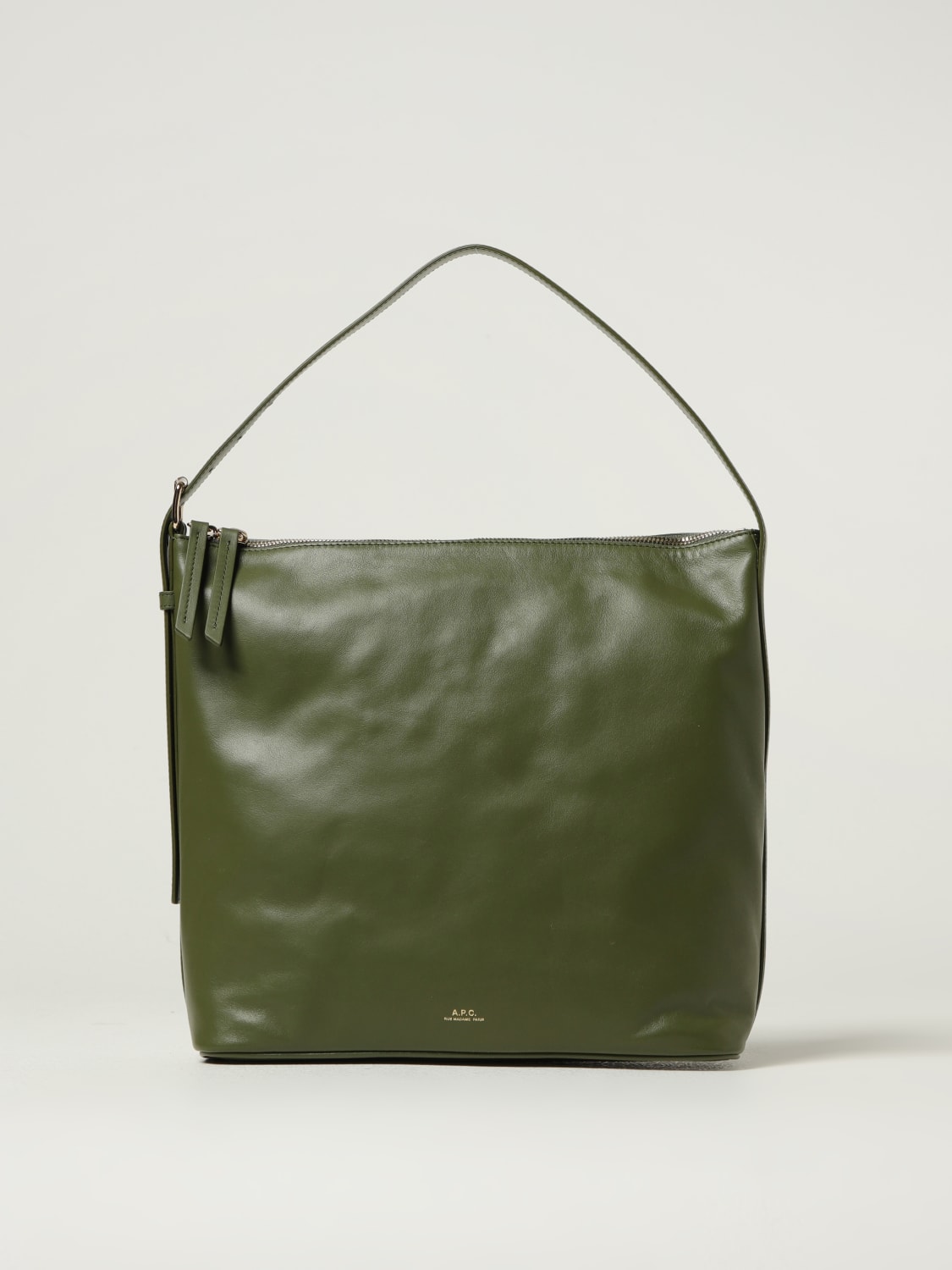 A.P.C. BOLSO DE HOMBRO: Bandolera mujer A.P.C., Verde - Img 1