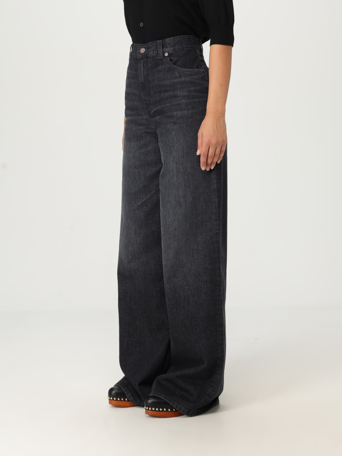 CHLOÉ JEANS: Jeans woman ChloÉ, Black - Img 4