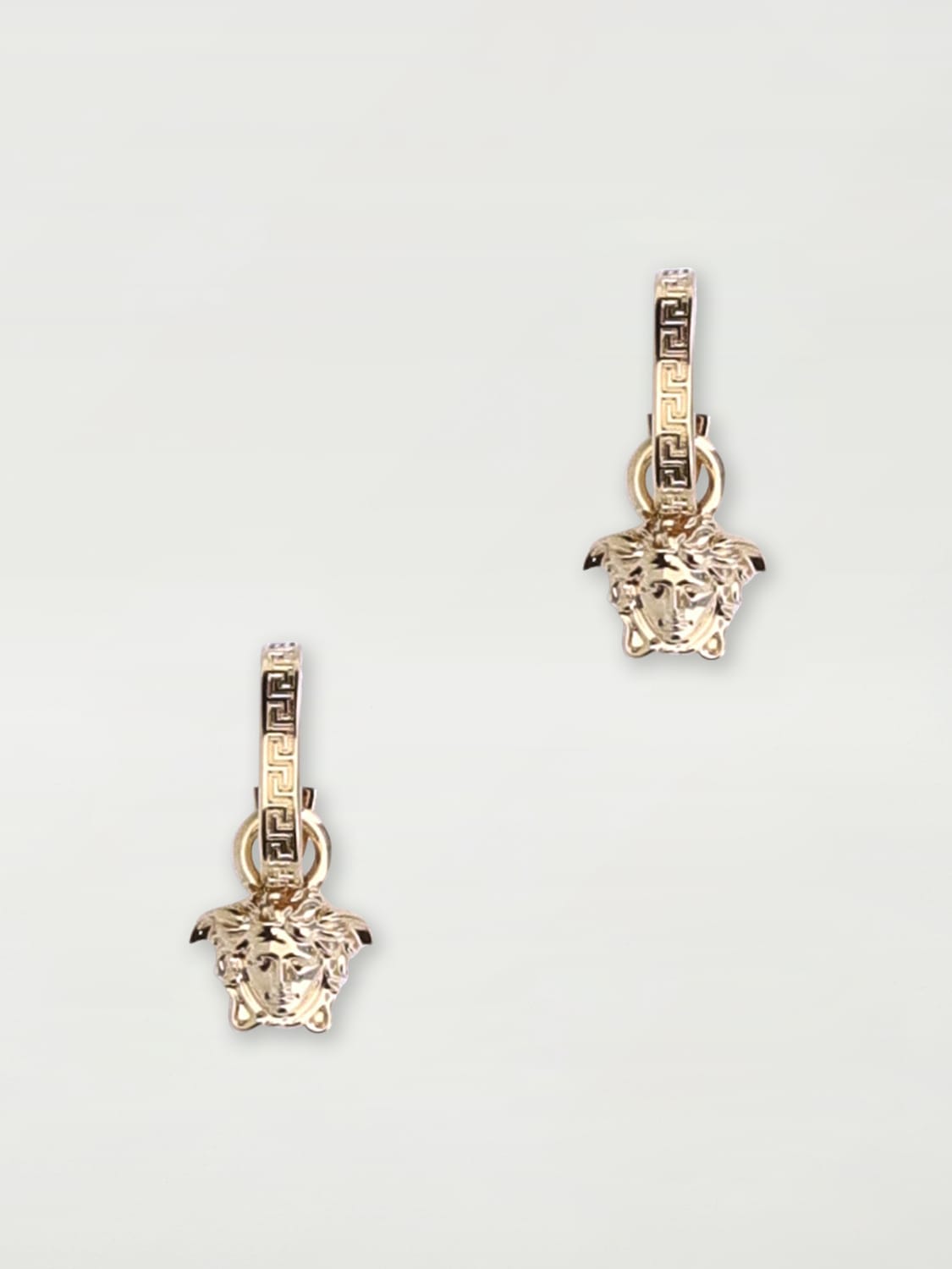 VERSACE GIOIELLO: Orecchini Medusa Versace in ottone , Oro - Img 1