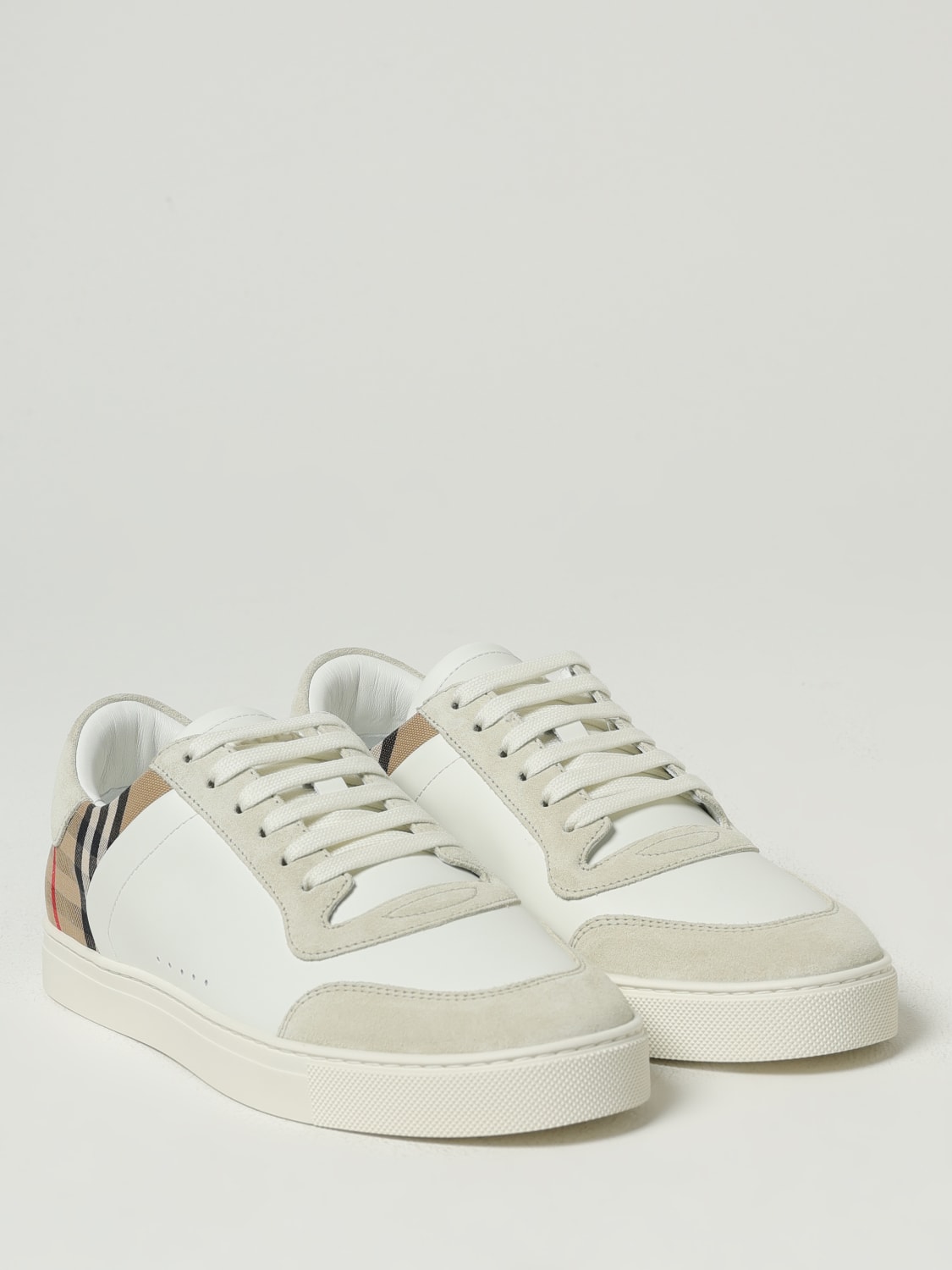 BURBERRY SNEAKERS: Sneakers men Burberry, White - Img 2