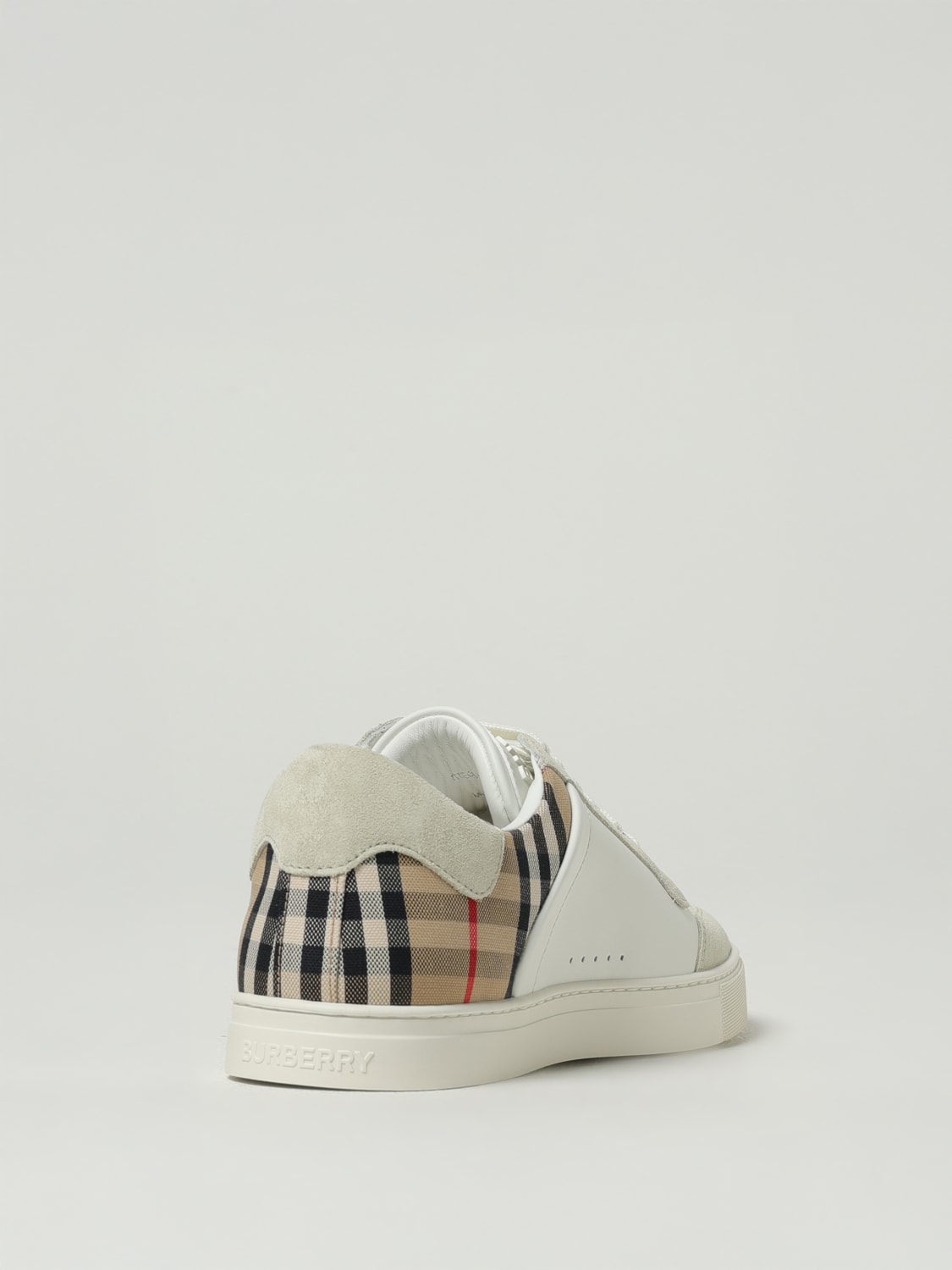 BURBERRY SNEAKERS: Sneakers men Burberry, White - Img 3