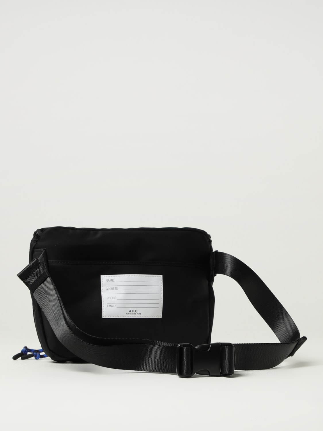 A.P.C. BELT BAG: A.P.C men's belt bag, Black - Img 2