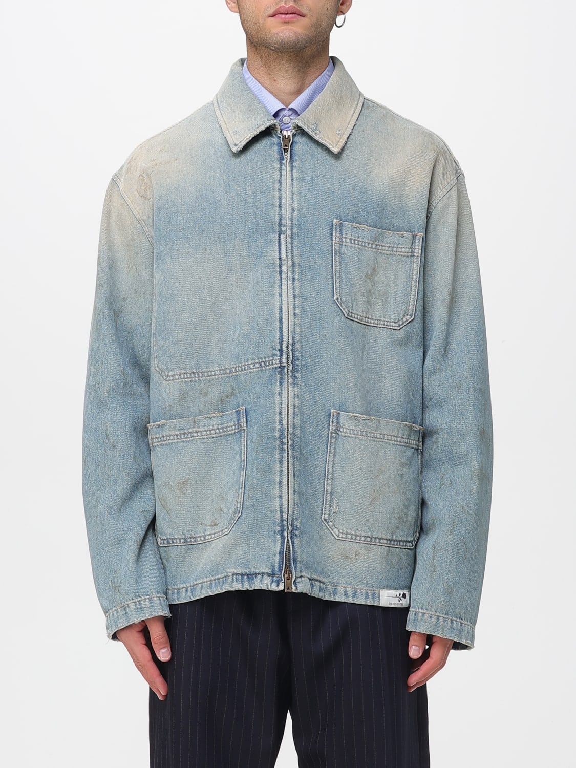 GOLDEN GOOSE JACKE: Blazer herren Golden Goose, Blau - Img 1