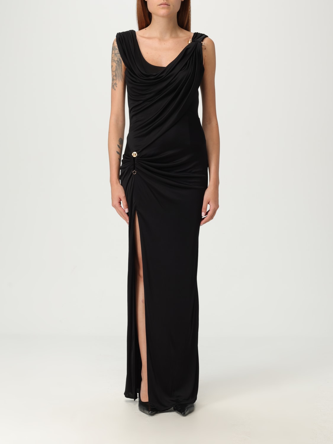 VERSACE ROBE: Robes femme Versace, Noir - Img 1
