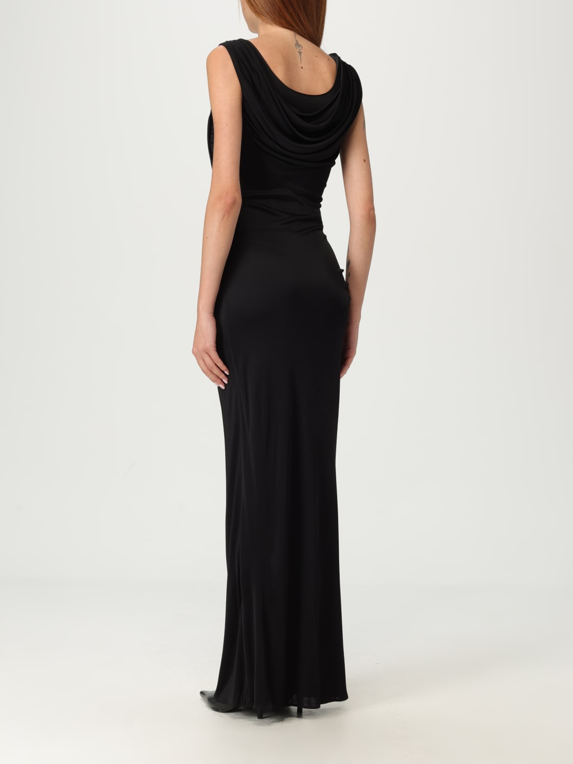 VERSACE ROBE: Robes femme Versace, Noir - Img 2