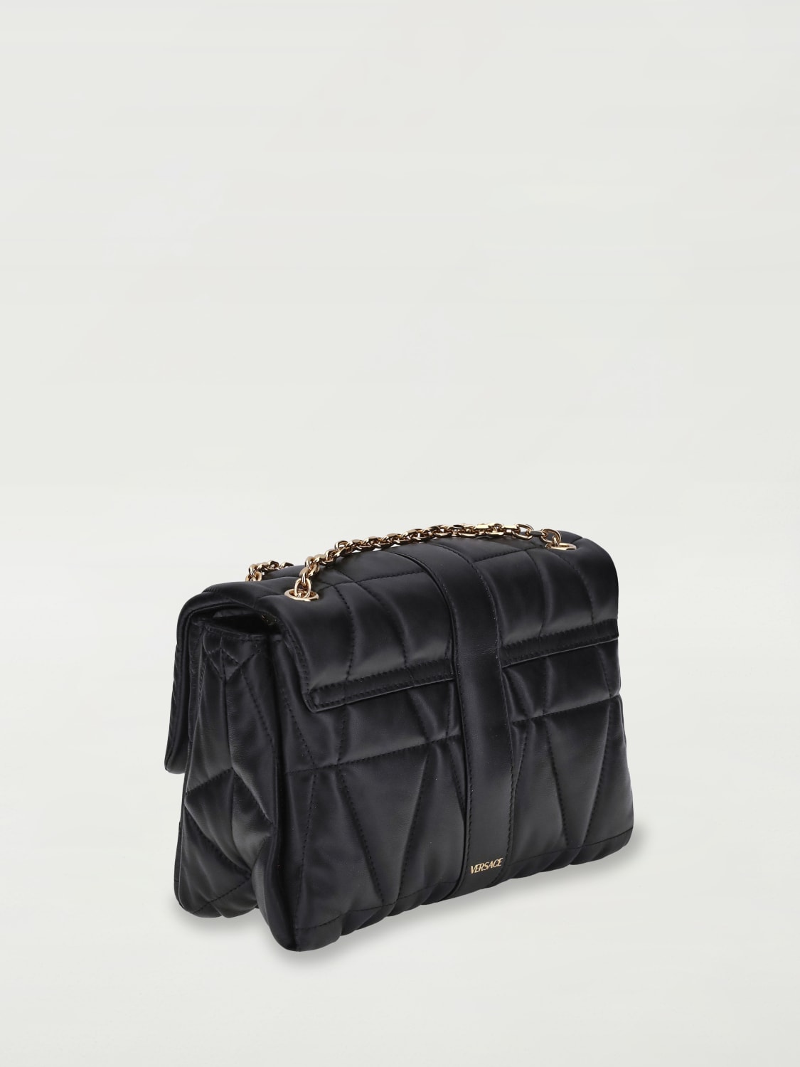 VERSACE MINI BAG: Shoulder bag woman Versace, Black - Img 3