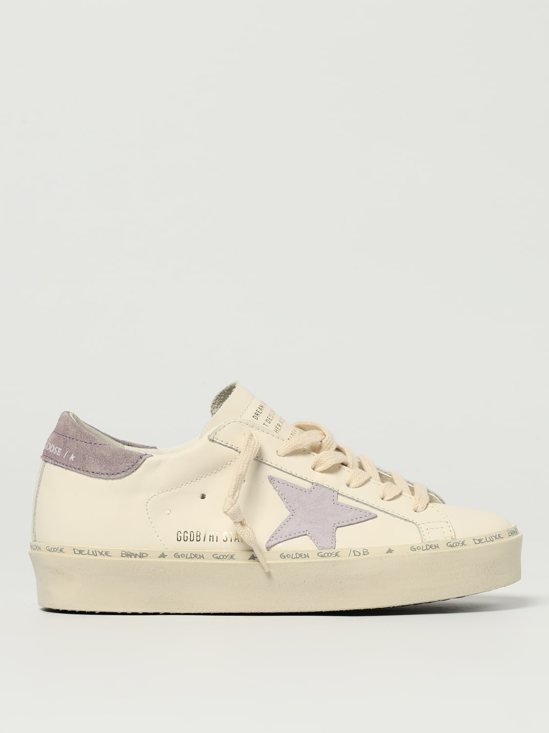 GOLDEN GOOSE SNEAKERS: Sneakers woman Golden Goose, White - Img 1