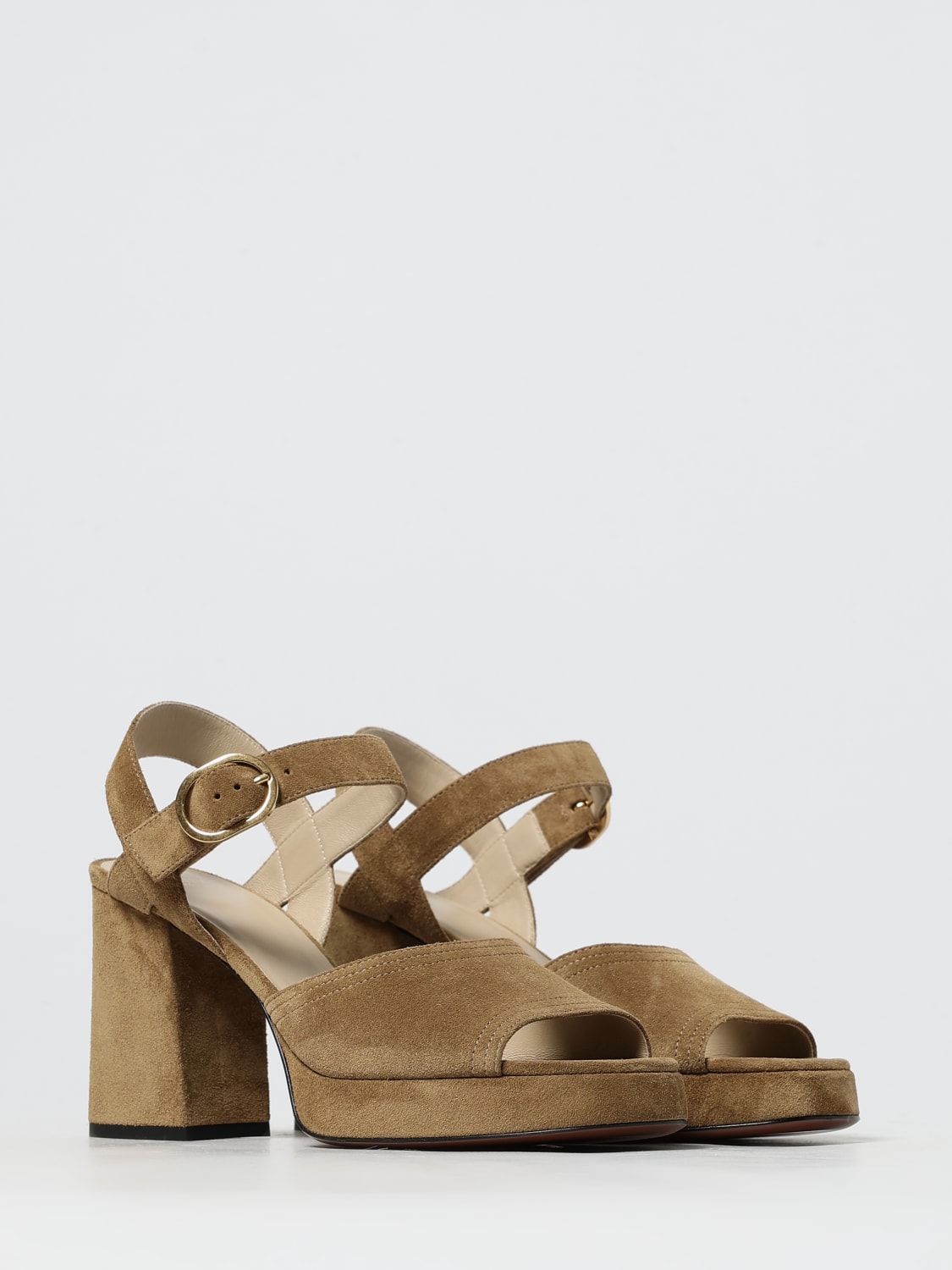 VALENTINO GARAVANI SANDALIAS DE TACÓN: Sandalias de tacón mujer Valentino Garavani, Beige - Img 2