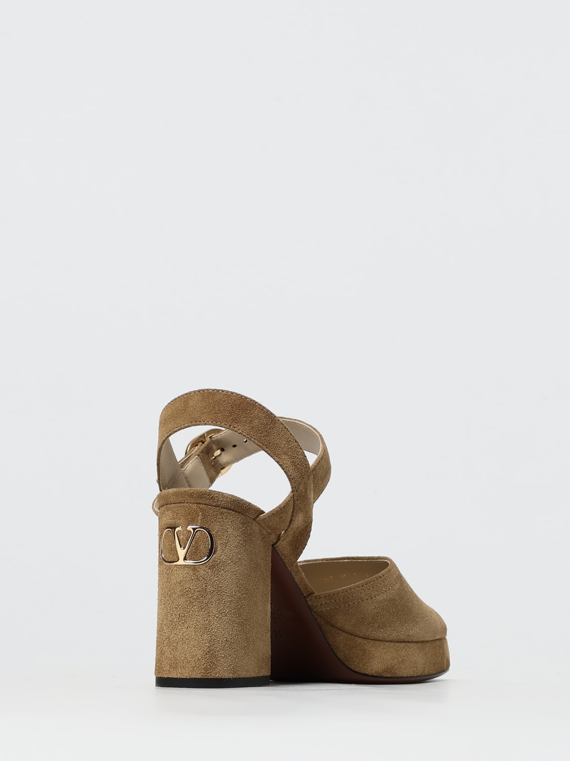 VALENTINO GARAVANI SANDALIAS DE TACÓN: Sandalias de tacón mujer Valentino Garavani, Beige - Img 3