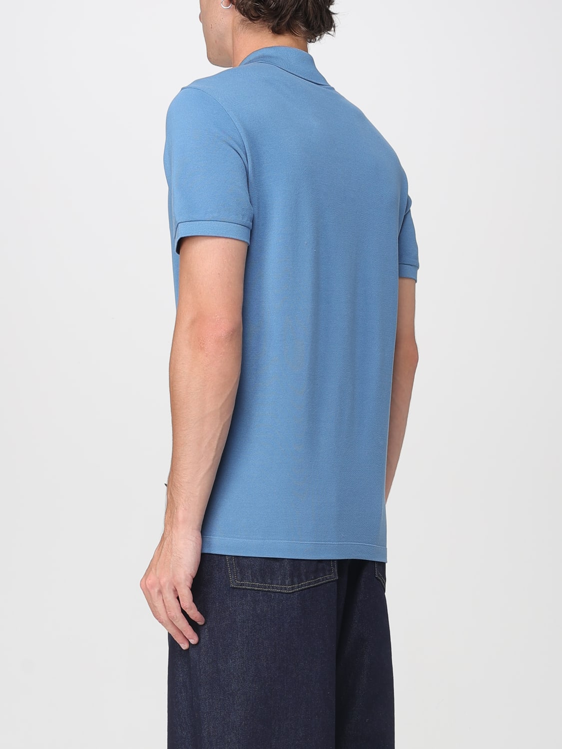 FENDI POLO SHIRT: Polo shirt men Fendi, Gnawed Blue - Img 3