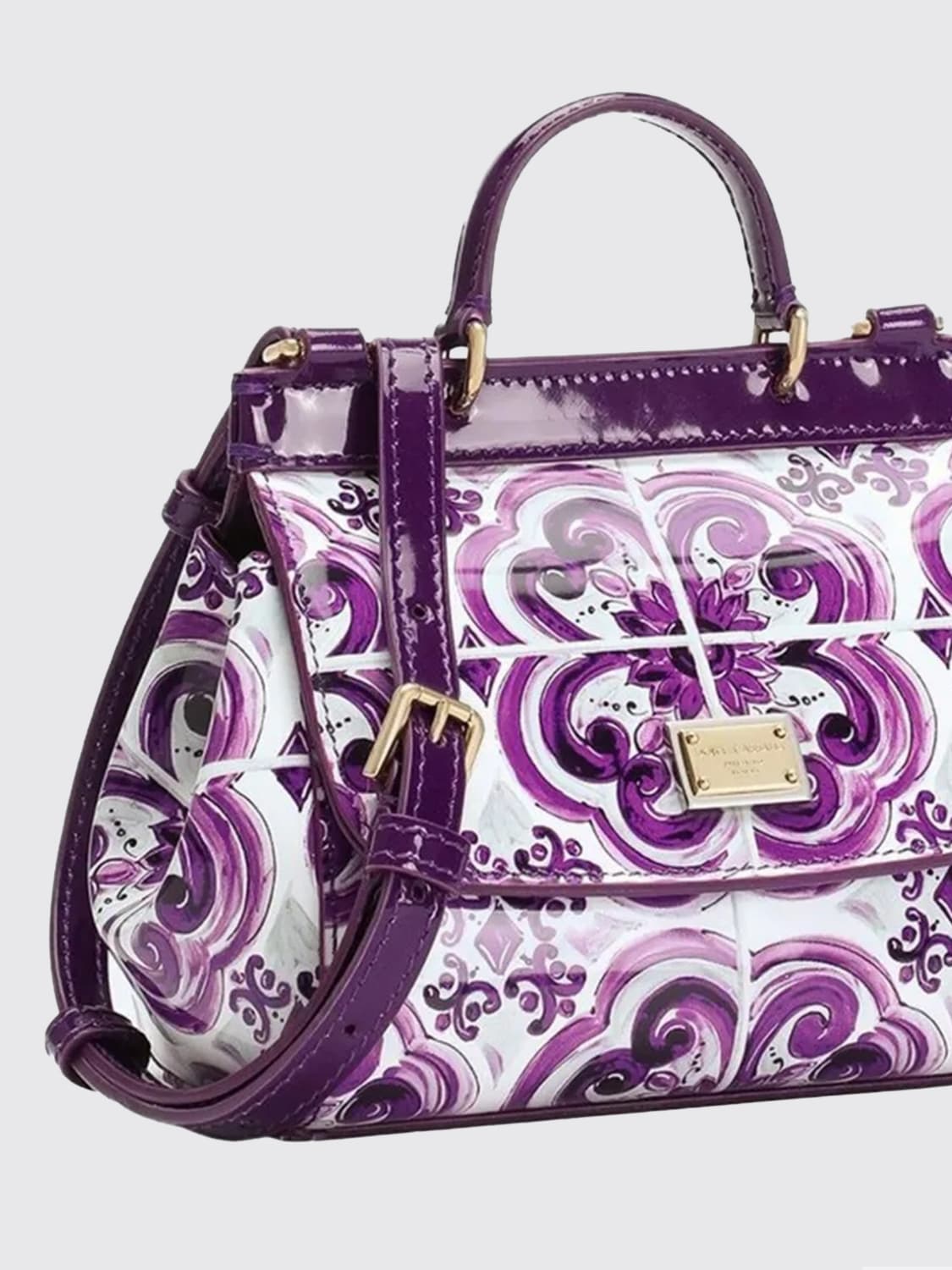 DOLCE & GABBANA BAG: Bag kids Dolce & Gabbana, Violet - Img 3