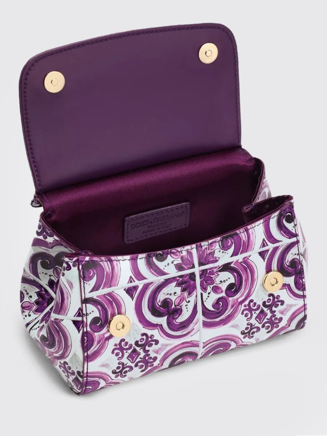 DOLCE & GABBANA BAG: Bag kids Dolce & Gabbana, Violet - Img 4