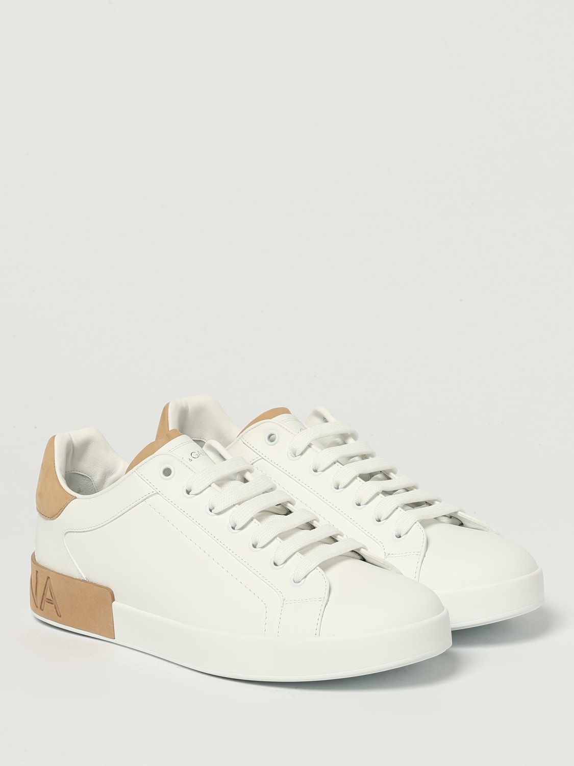 DOLCE & GABBANA BASKETS: Baskets homme Dolce & Gabbana, Blanc 1 - Img 2