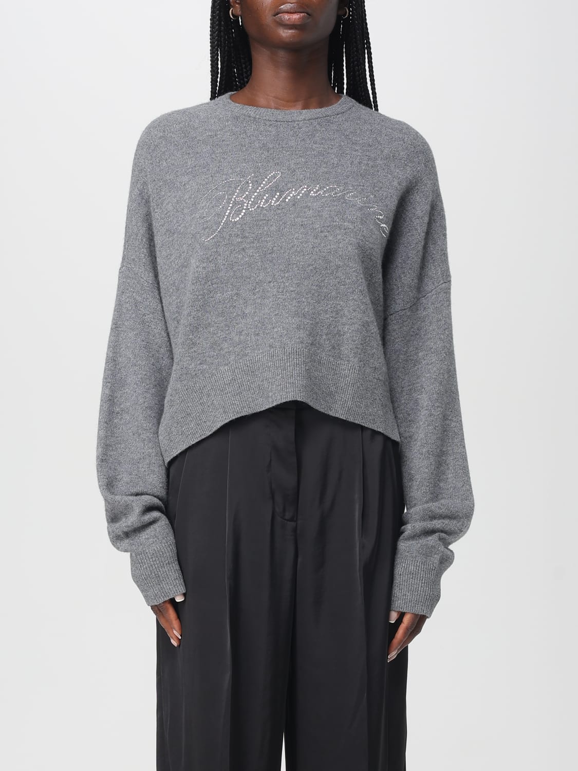 BLUMARINE PULLOVER: Pullover damen Blumarine, Grau - Img 1