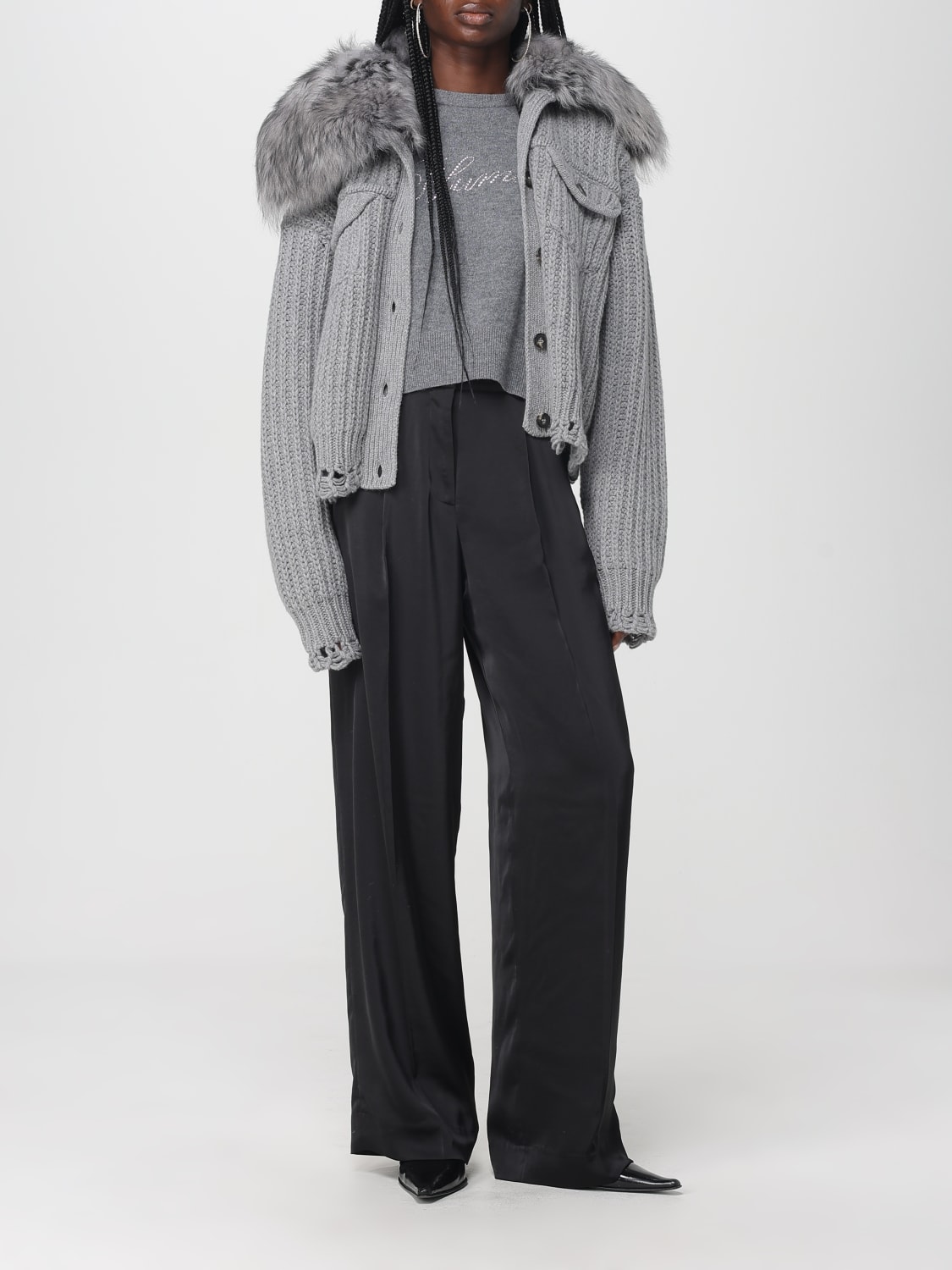 BLUMARINE PULLOVER: Pullover damen Blumarine, Grau - Img 2