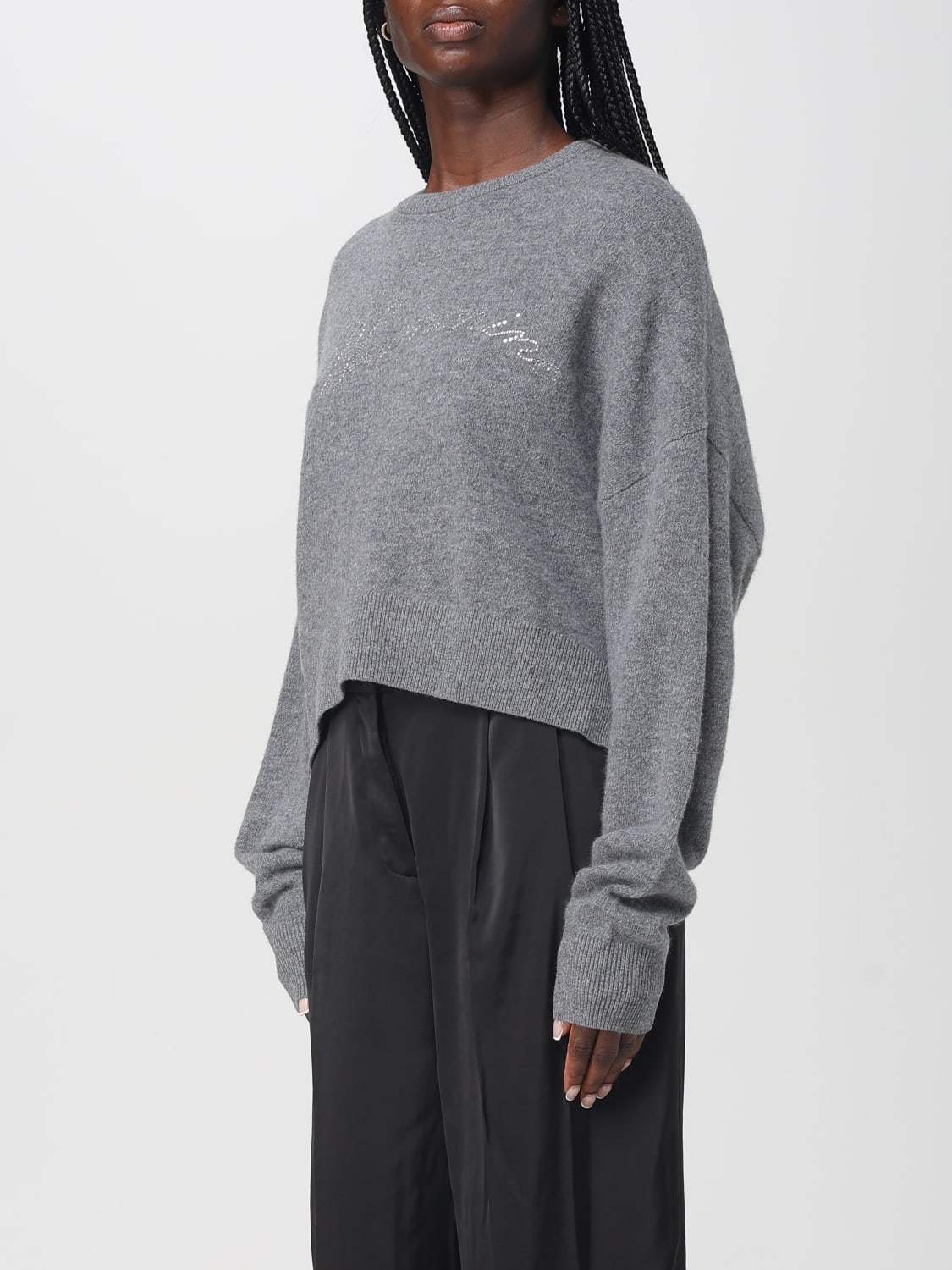 BLUMARINE PULLOVER: Pullover damen Blumarine, Grau - Img 4