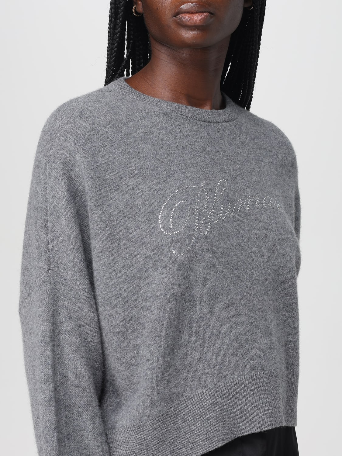 BLUMARINE PULLOVER: Pullover damen Blumarine, Grau - Img 5