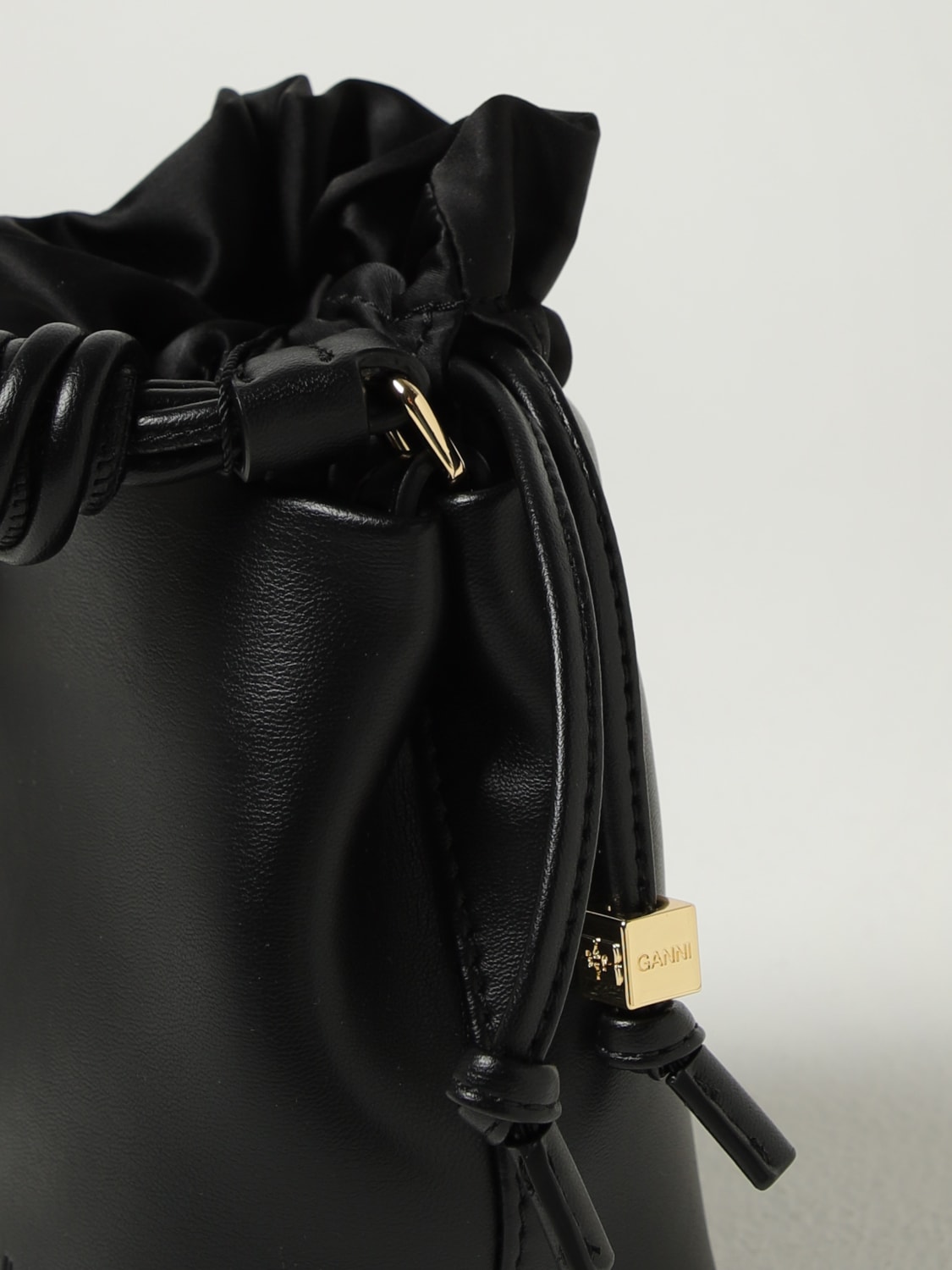 GANNI HANDBAG: Handbag woman Ganni, Black - Img 3