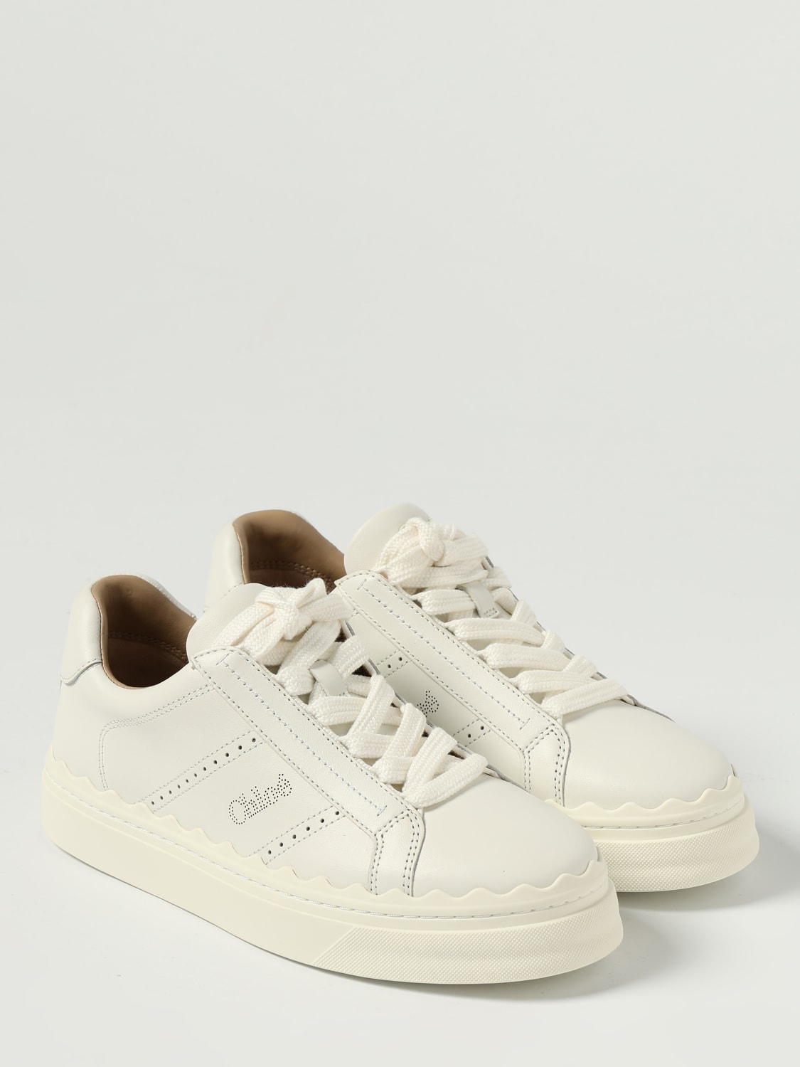 CHLOÉ ZAPATILLAS: Zapatillas mujer ChloÉ, Blanco - Img 2