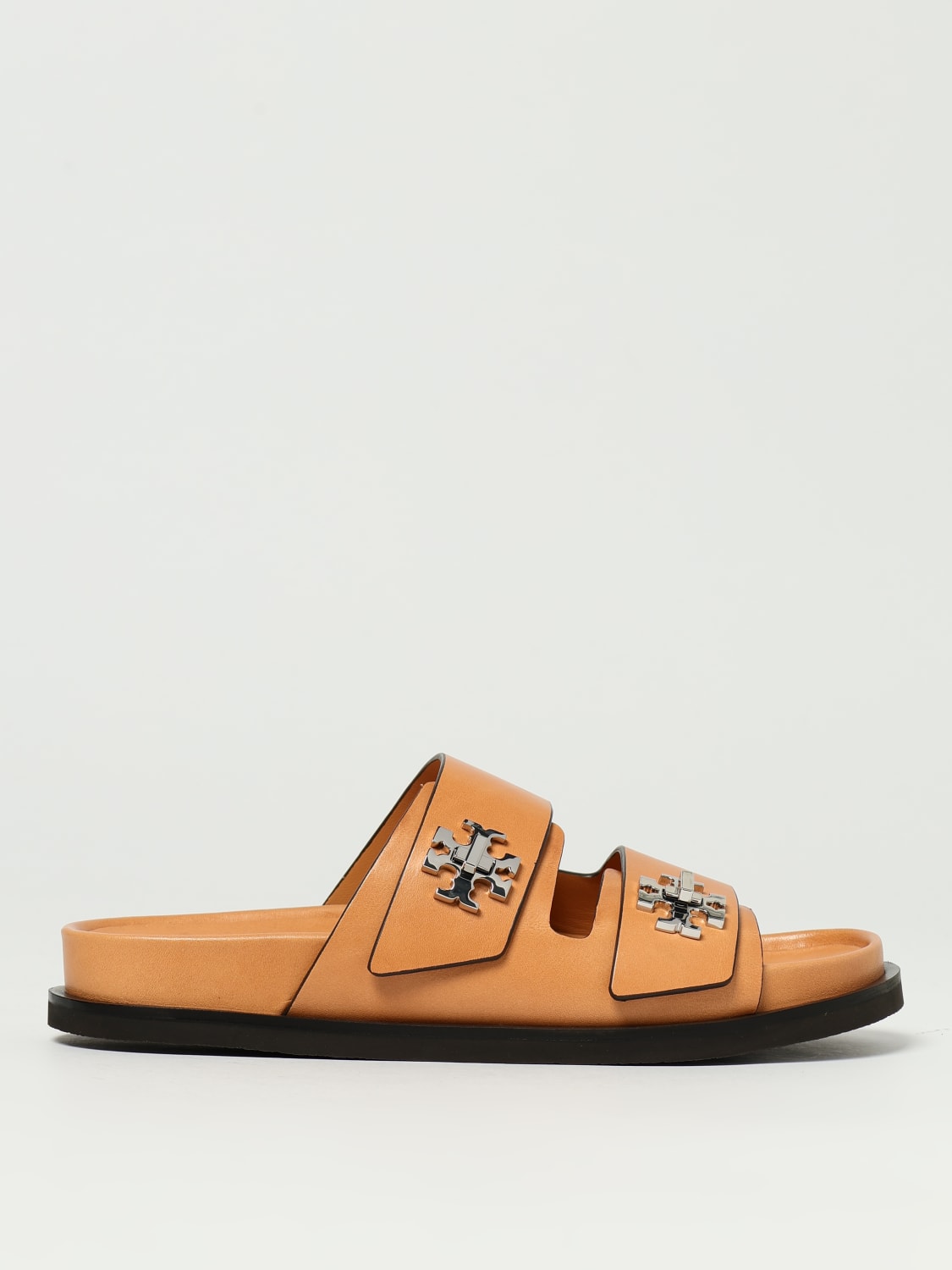 TORY BURCH SANDALEN MIT ABSATZ: Flache sandalen damen Tory Burch, Braun - Img 1