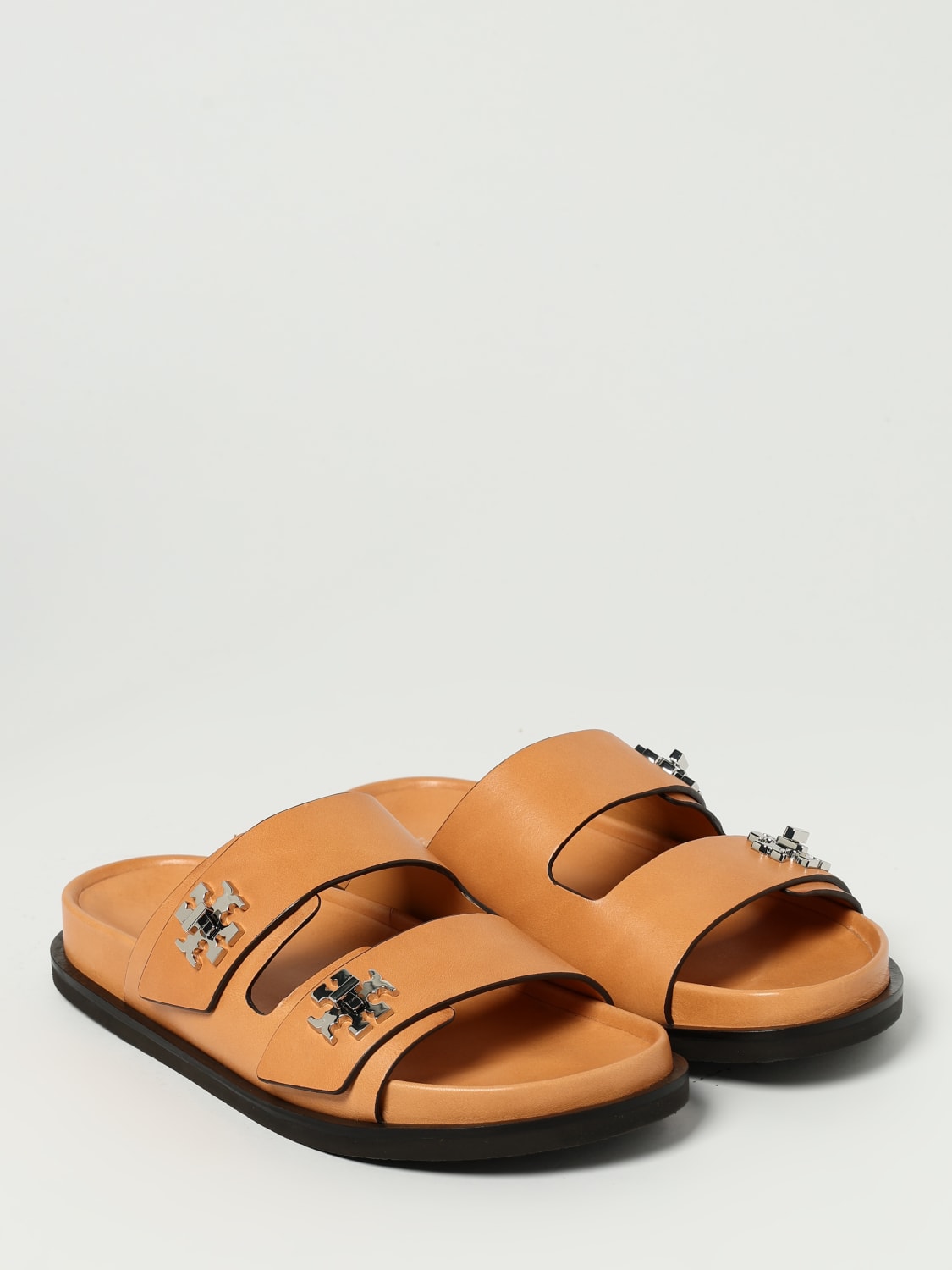 TORY BURCH SANDALEN MIT ABSATZ: Flache sandalen damen Tory Burch, Braun - Img 2