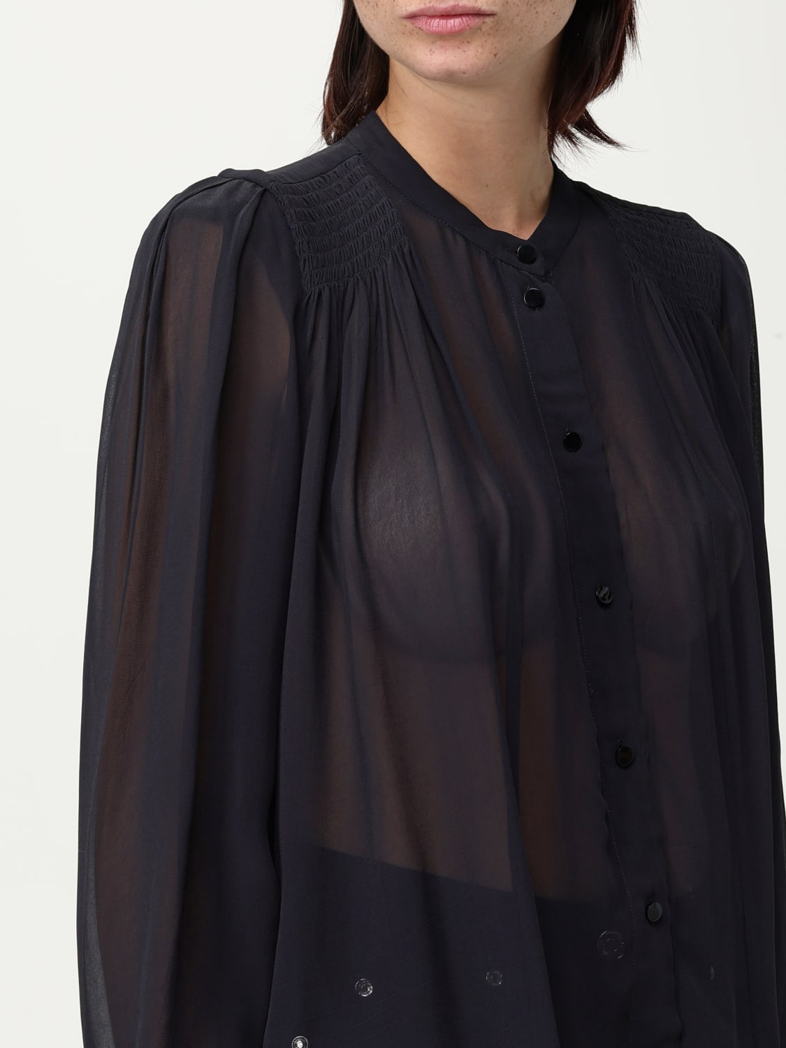 ISABEL MARANT ETOILE SHIRT: Shirt woman Isabel Marant Etoile, Black - Img 3