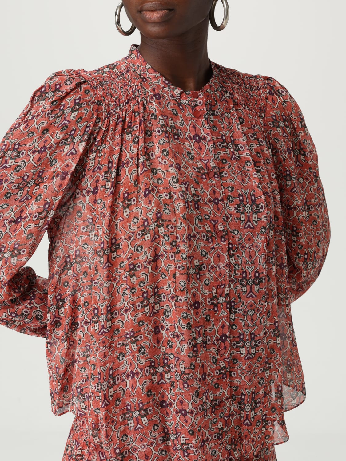 ISABEL MARANT ETOILE HEMDBLUSE: Hemdbluse damen Isabel Marant Etoile, Bunt - Img 4