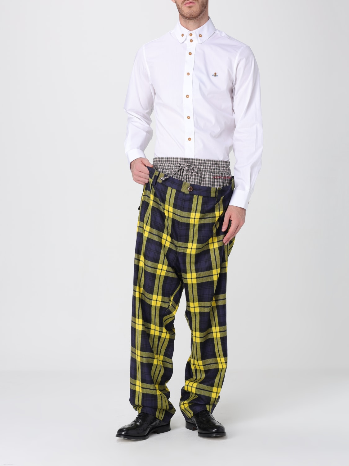 VIVIENNE WESTWOOD HEMD: Hemd herren Vivienne Westwood, Weiß - Img 2