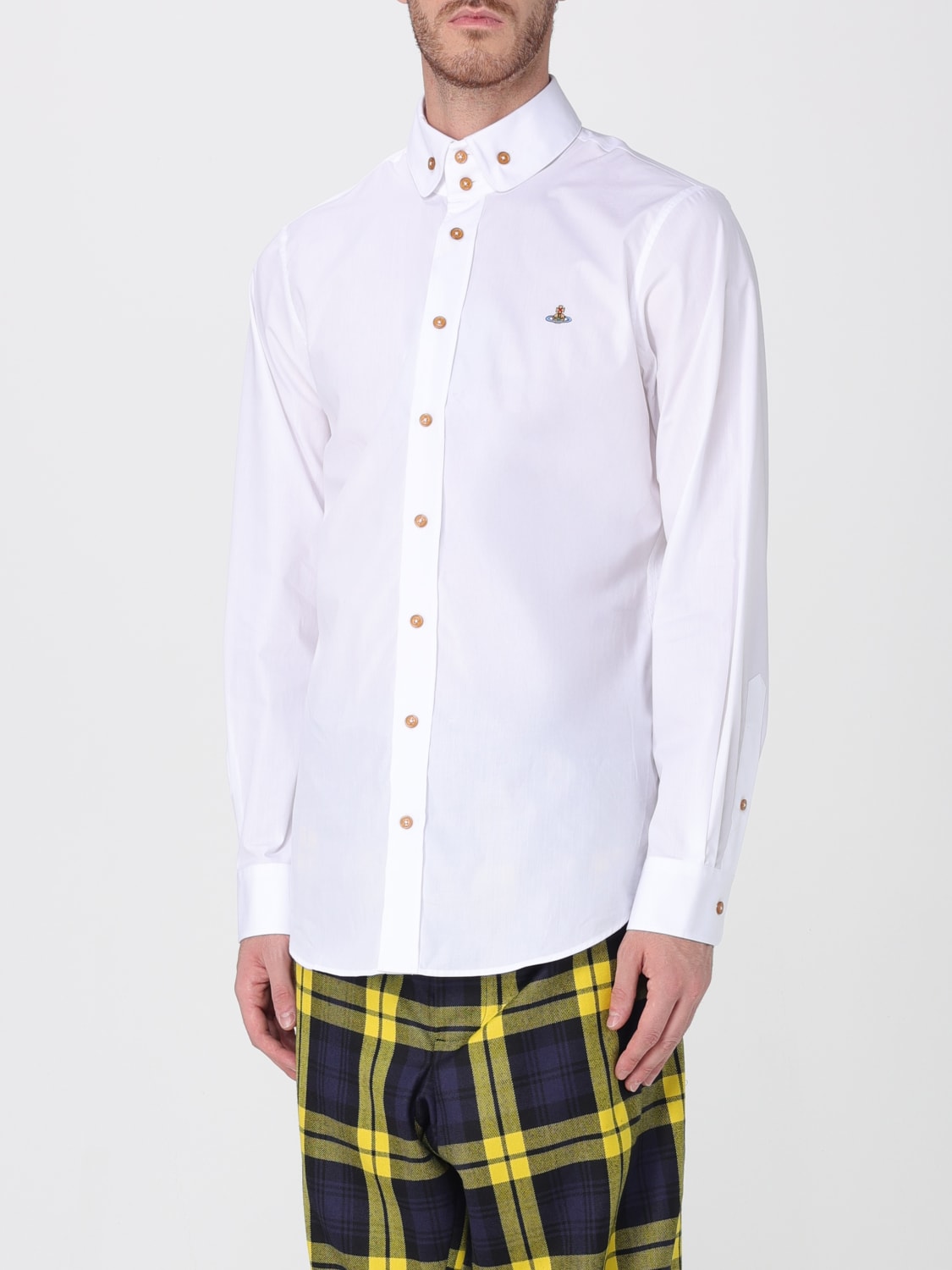 VIVIENNE WESTWOOD HEMD: Hemd herren Vivienne Westwood, Weiß - Img 4