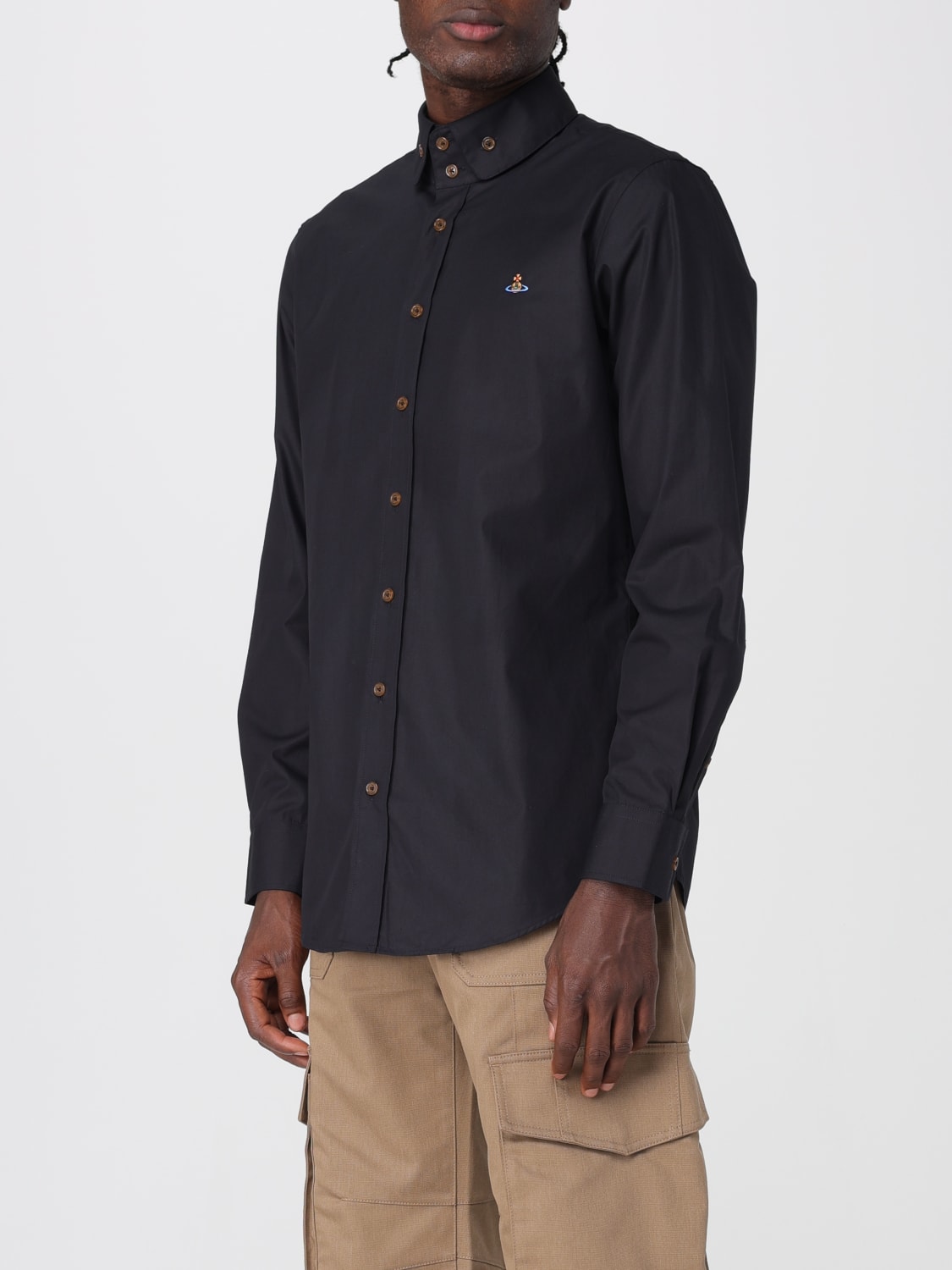 VIVIENNE WESTWOOD HEMD: Hemd herren Vivienne Westwood, Schwarz - Img 3