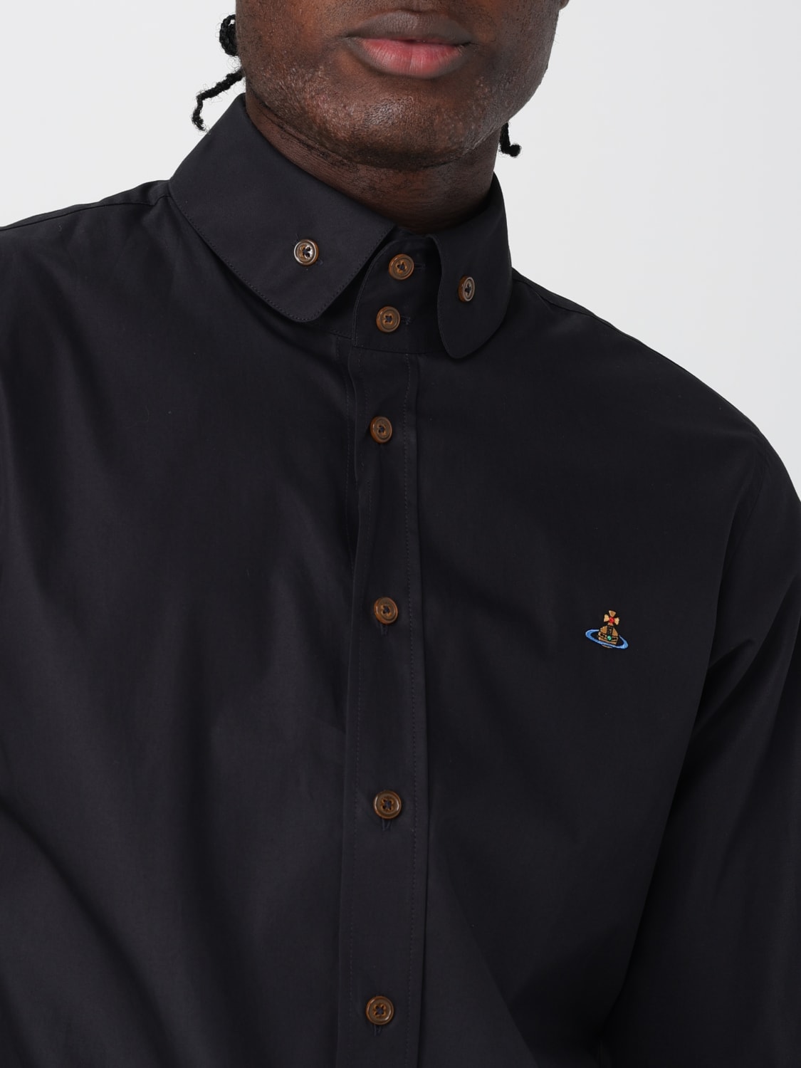 VIVIENNE WESTWOOD HEMD: Hemd herren Vivienne Westwood, Schwarz - Img 4