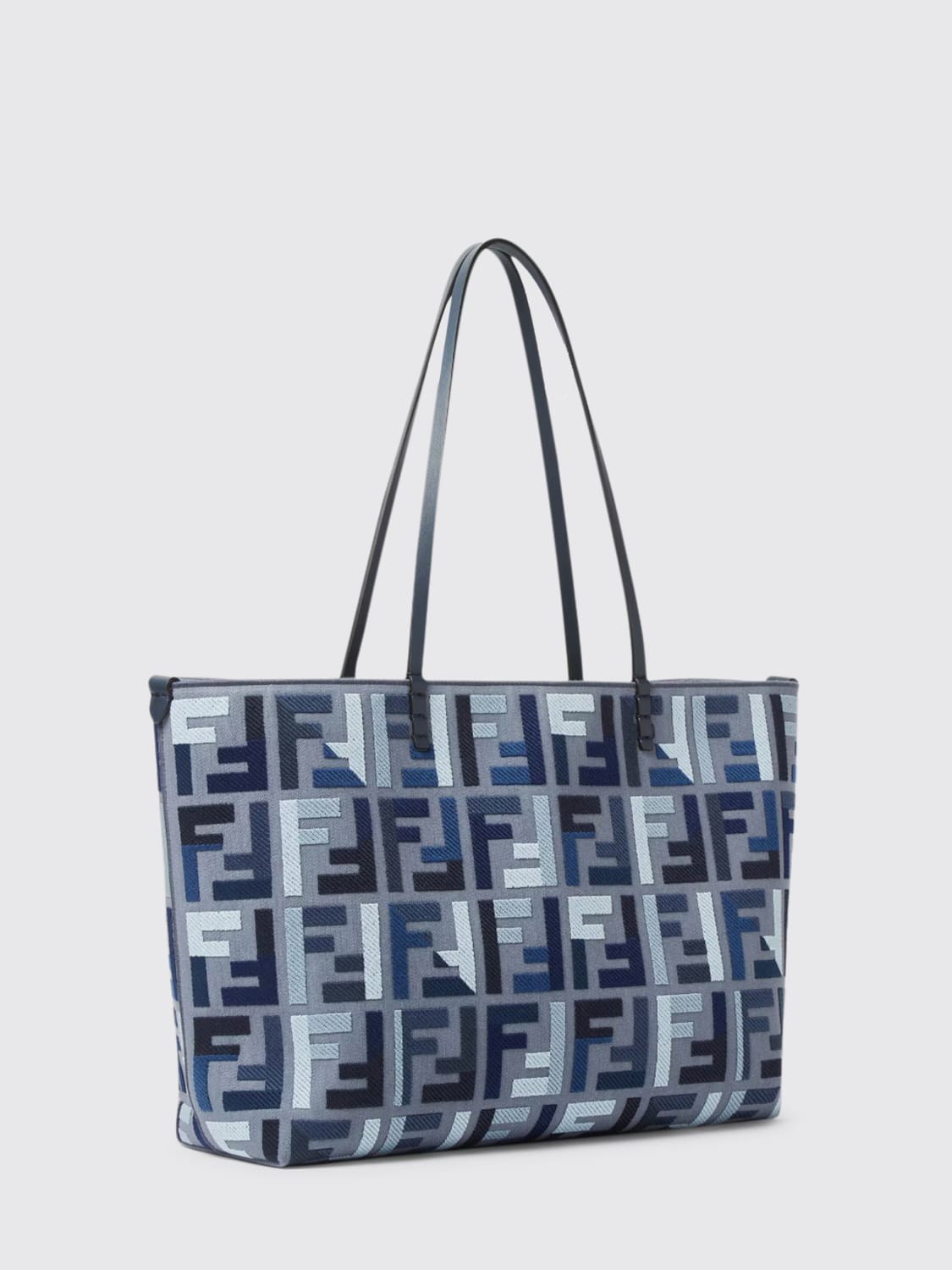 FENDI TOTE BAG: Shoulder bag woman Fendi, Blue - Img 2
