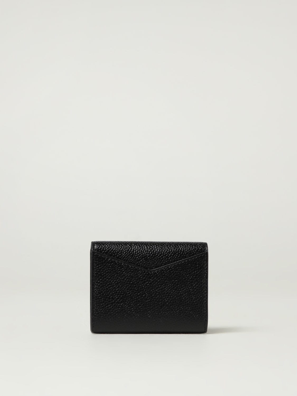 THOM BROWNE PORTAFOGLIO: Portamonete Thom Browne in pelle a grana , Nero - Img 2