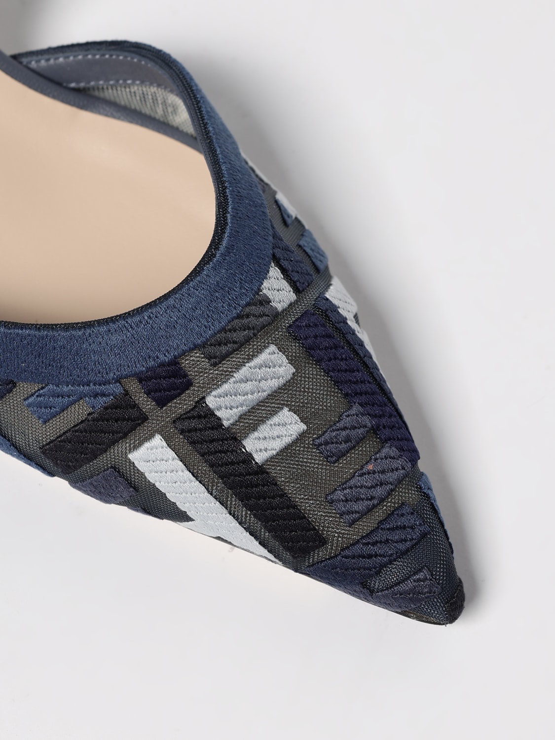 FENDI PUMP: Shoes woman Fendi, Blue - Img 4