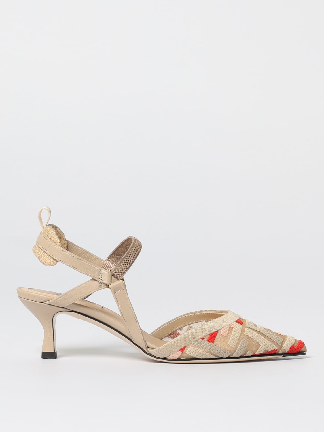 FENDI PUMPS: Schuhe damen Fendi, Nude - Img 1