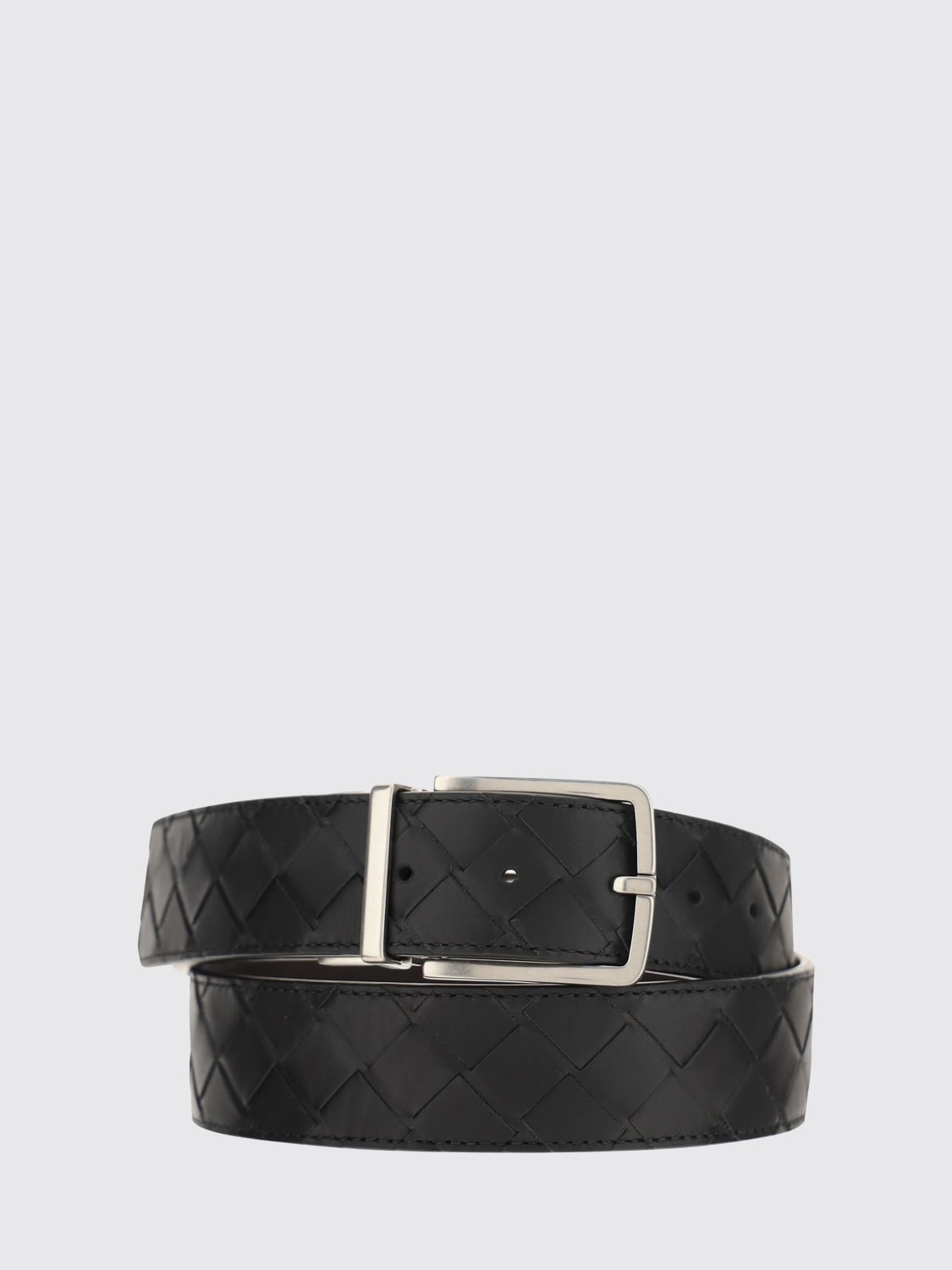 BOTTEGA VENETA BELT: Belt men Bottega Veneta, Black - Img 1