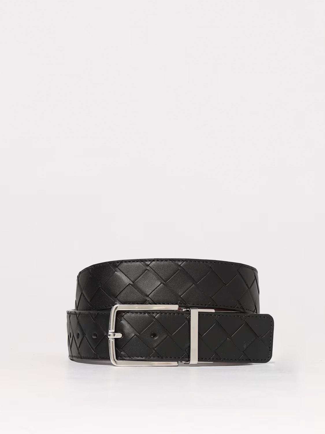 BOTTEGA VENETA BELT: Belt men Bottega Veneta, Black 1 - Img 1