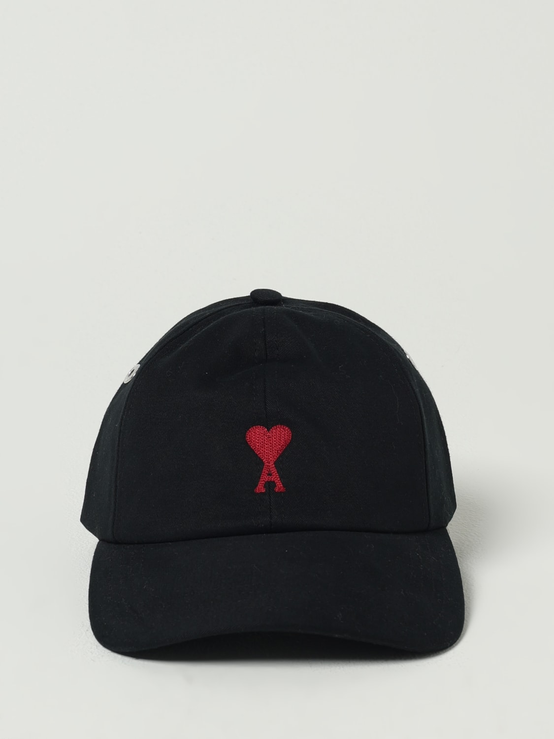 AMI PARIS HAT: Hat men Ami Paris, Black - Img 2