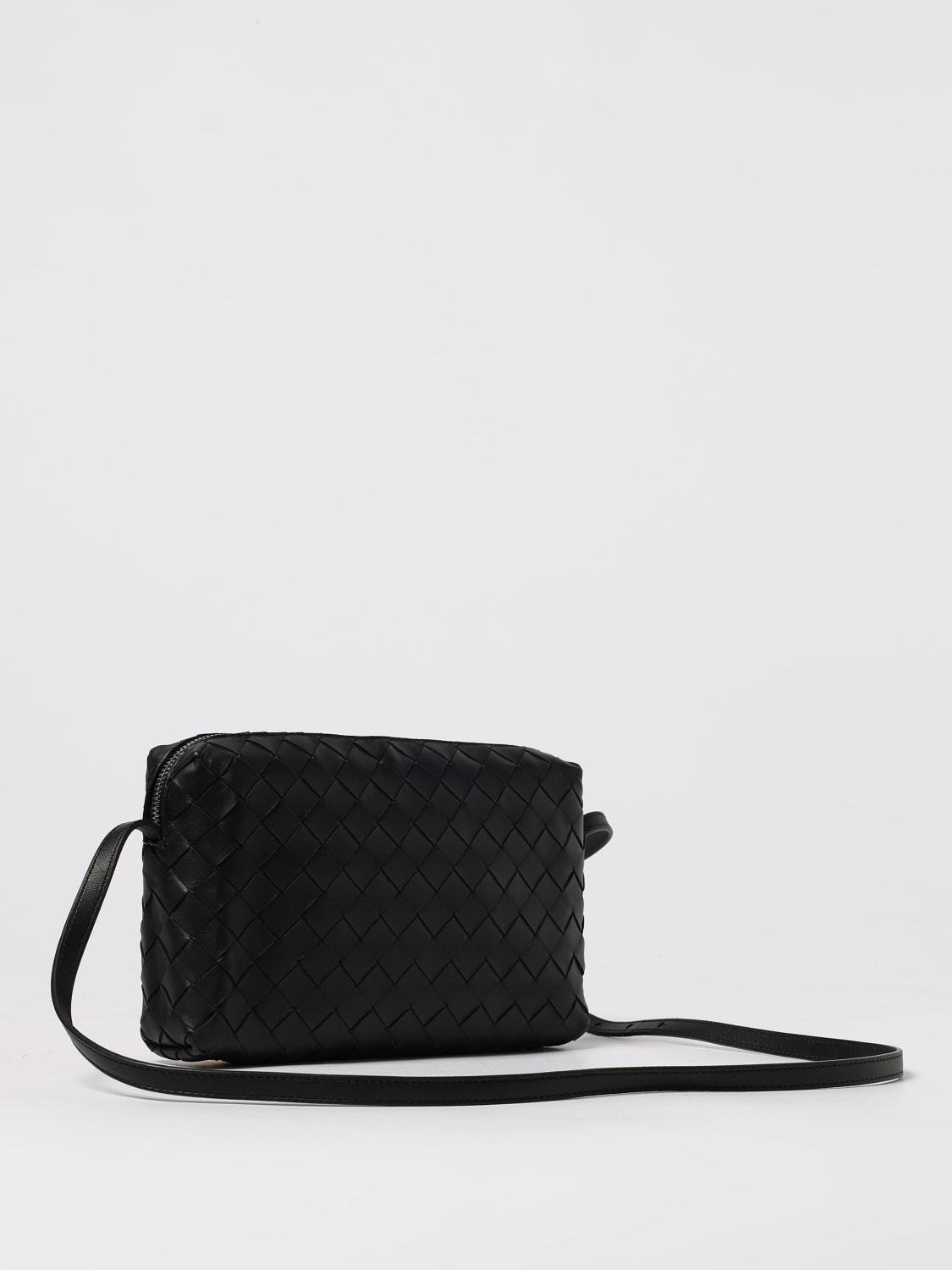 BOTTEGA VENETA UMHÄNGETASCHE: Schultertasche damen Bottega Veneta, Schwarz - Img 3