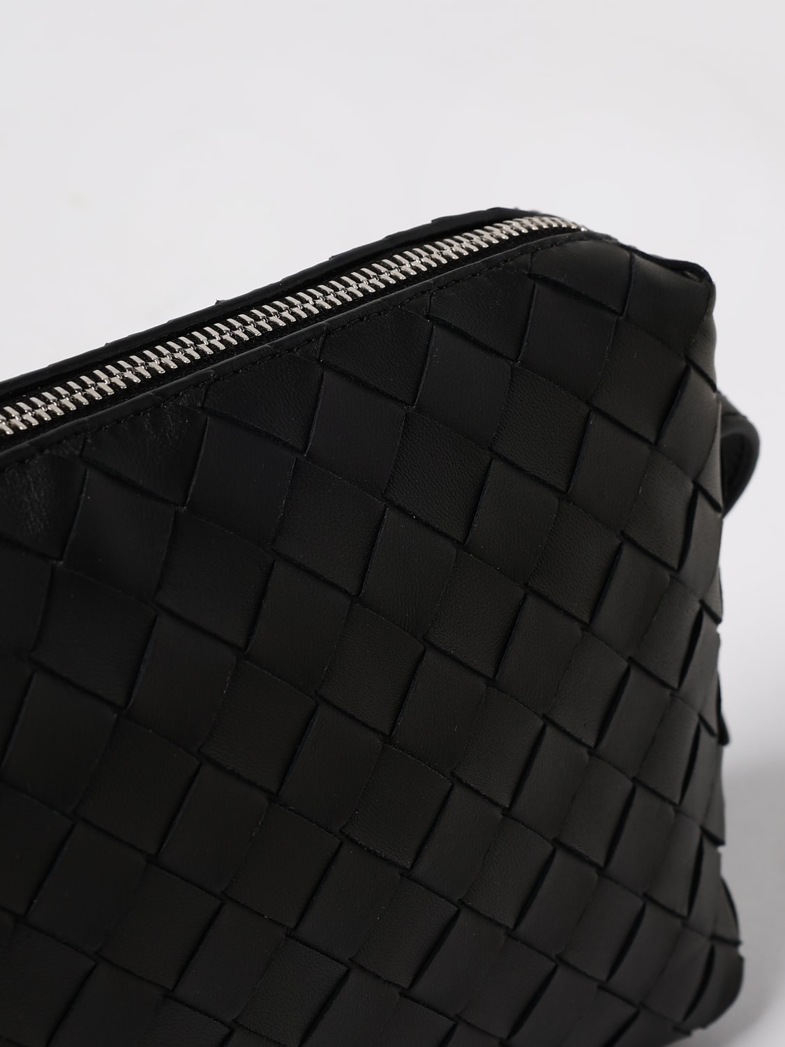 BOTTEGA VENETA UMHÄNGETASCHE: Schultertasche damen Bottega Veneta, Schwarz - Img 4