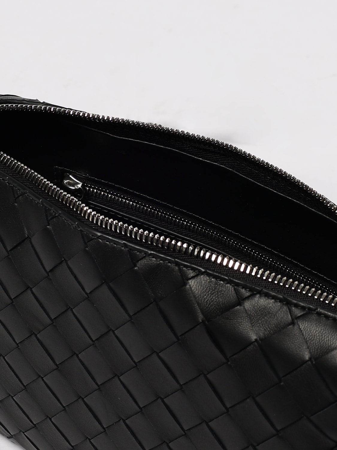 BOTTEGA VENETA UMHÄNGETASCHE: Schultertasche damen Bottega Veneta, Schwarz - Img 5