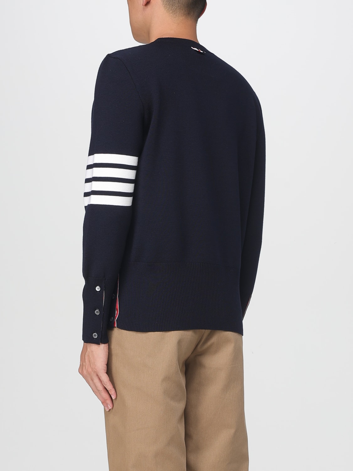 THOM BROWNE JERSEY: Jersey hombre Thom Browne, Azul Oscuro - Img 3