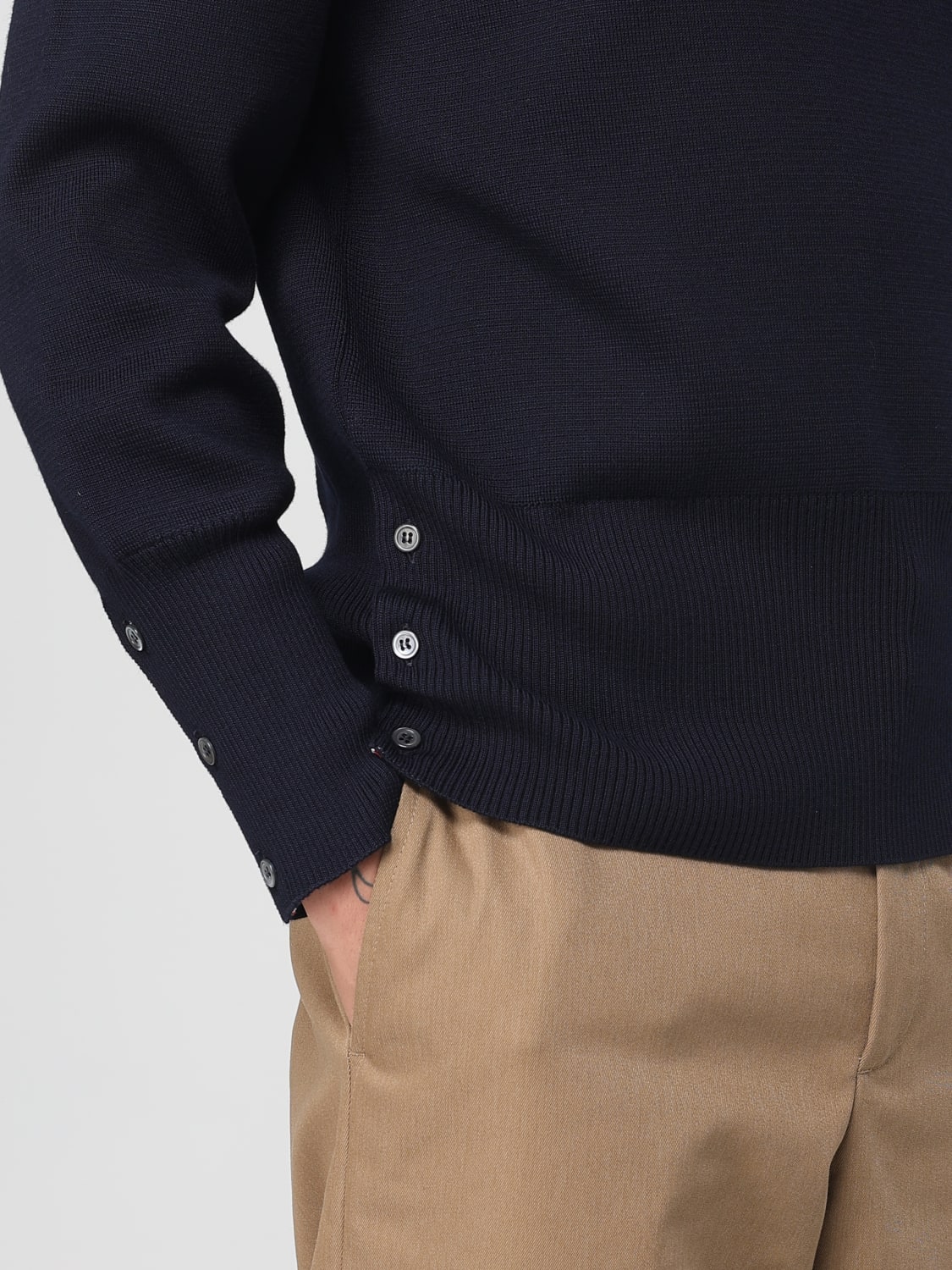 THOM BROWNE JERSEY: Jersey hombre Thom Browne, Azul Oscuro - Img 5