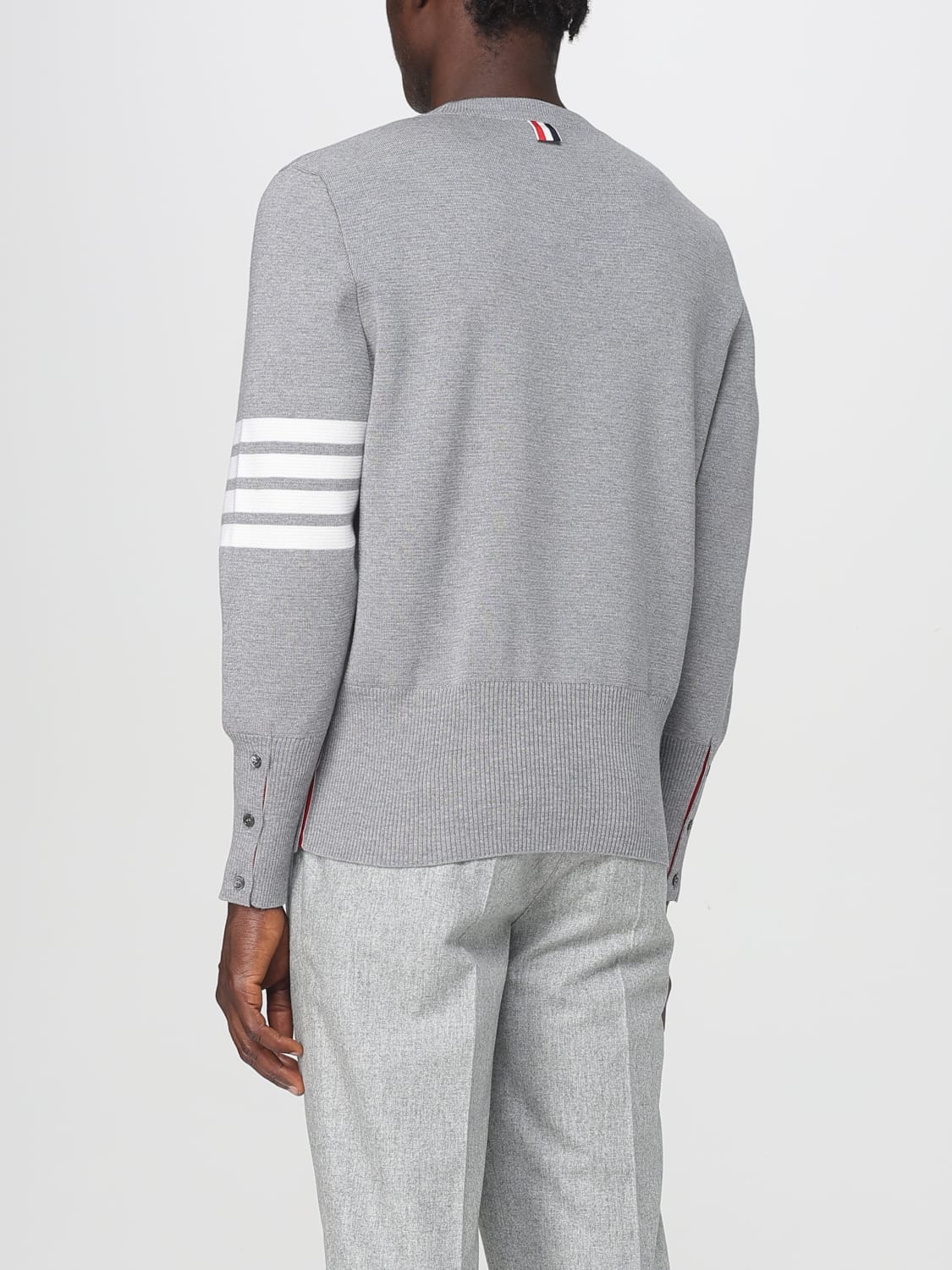 THOM BROWNE PULLOVER: Pullover herren Thom Browne, Grau - Img 3
