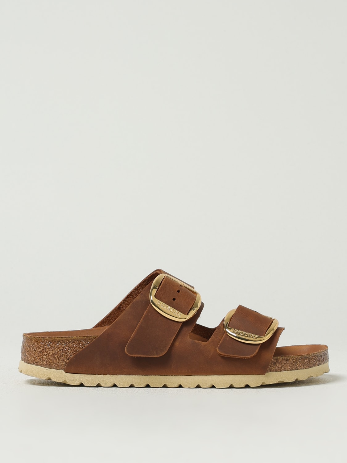 BIRKENSTOCK HEELED SANDAL: Shoes woman Birkenstock, Honey - Img 1