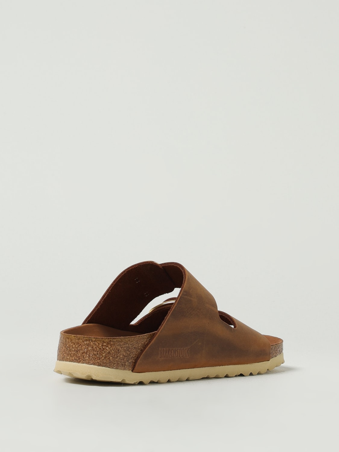 BIRKENSTOCK HEELED SANDAL: Shoes woman Birkenstock, Honey - Img 3
